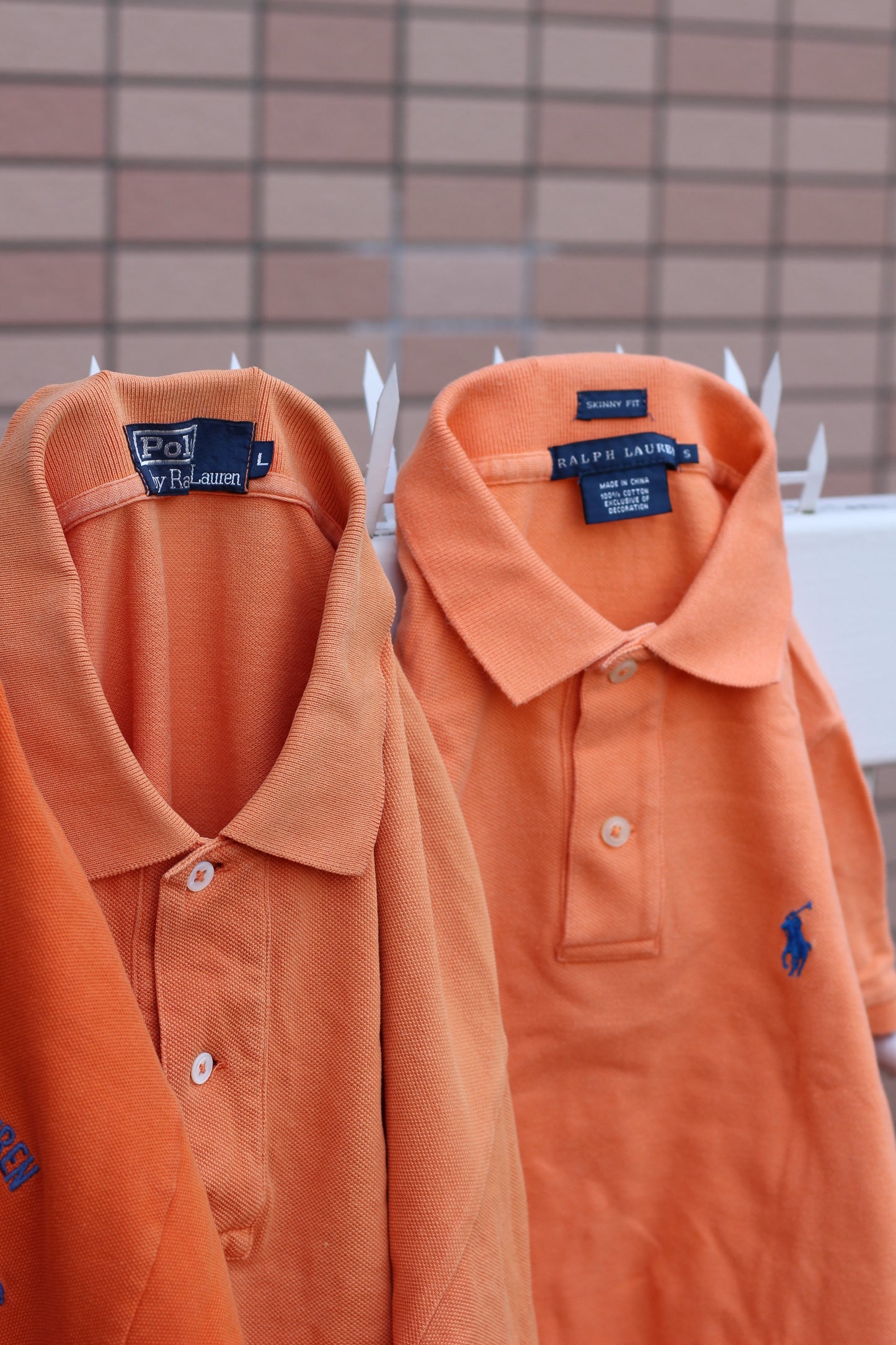 Ralph Lauren Orange Polo Shirt x6点