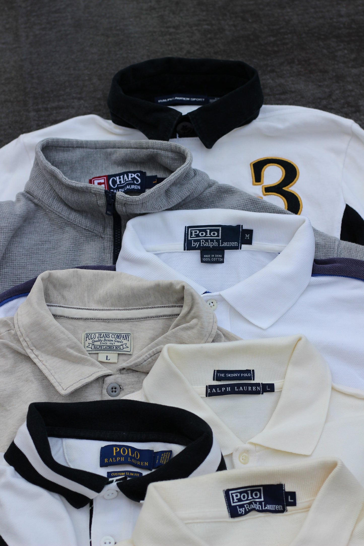 Ralph Lauren White Polo Shirt x15点
