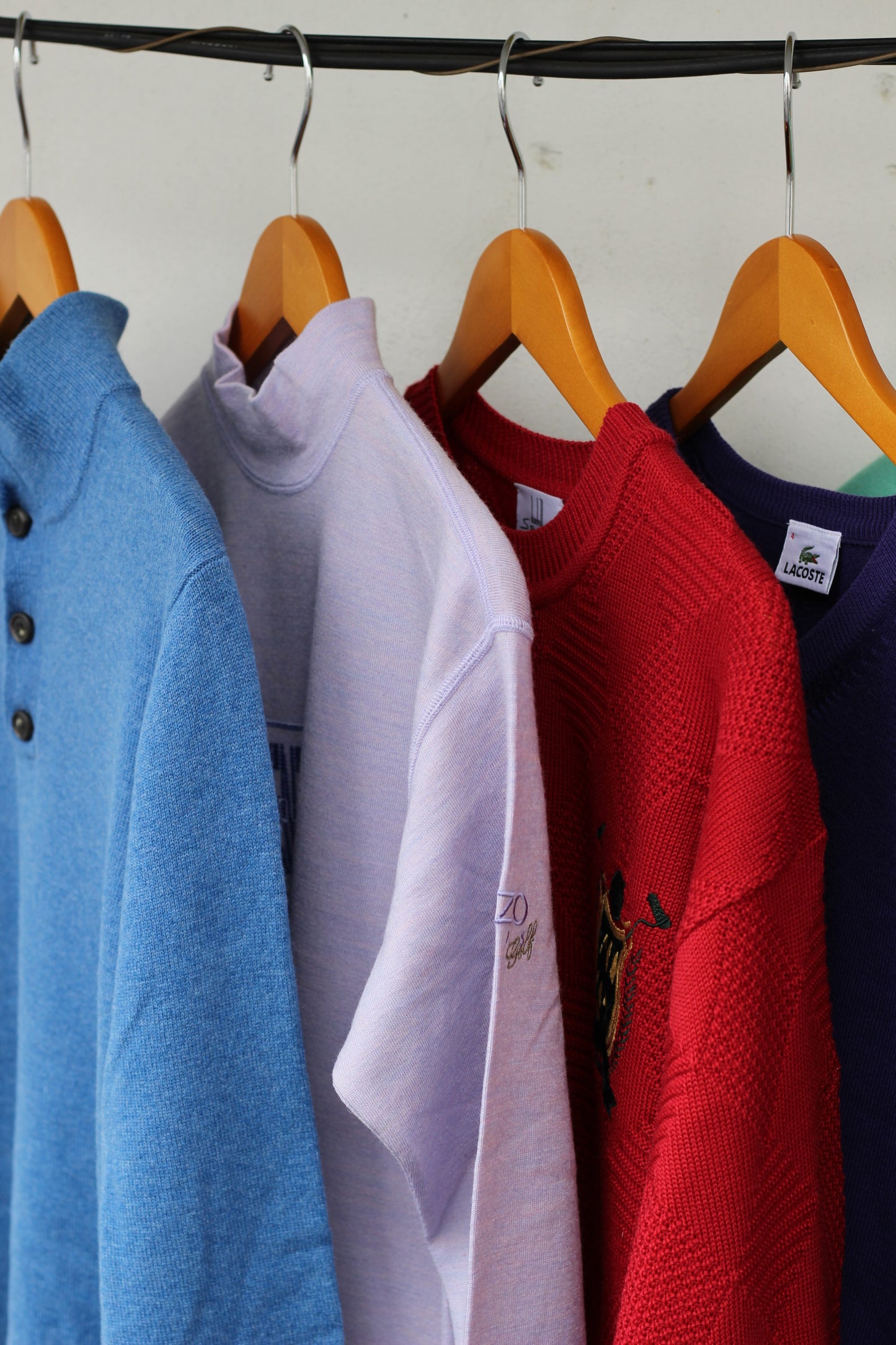 Men's brand color sweater x5点