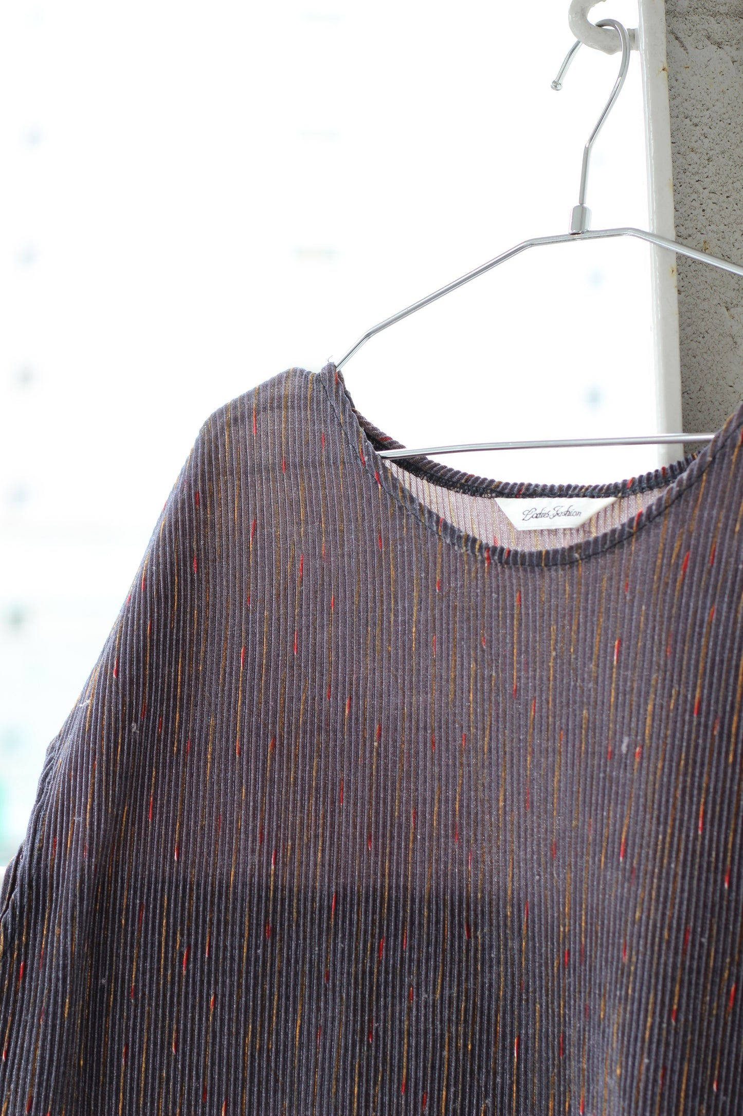 Vintage Pleats Grey No Sleeve One-Piece x4点