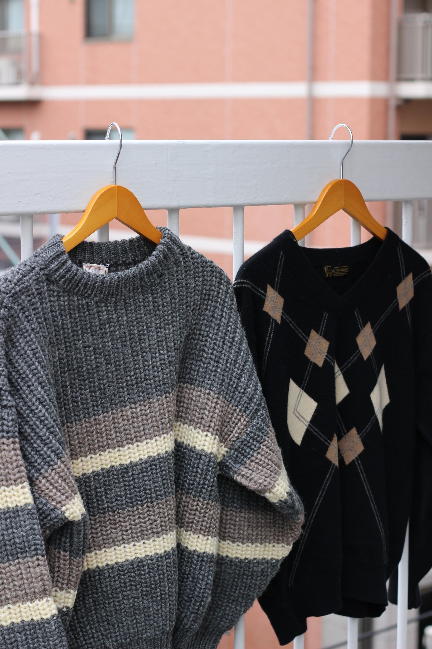 Men's vinatge Design Knit sweater x6点