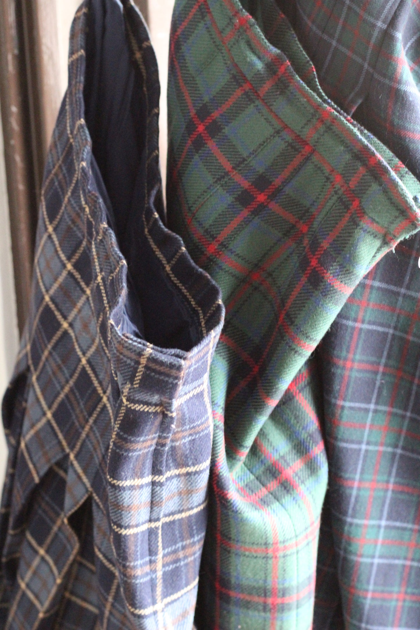Vinatge Daks Check Skirt x7点