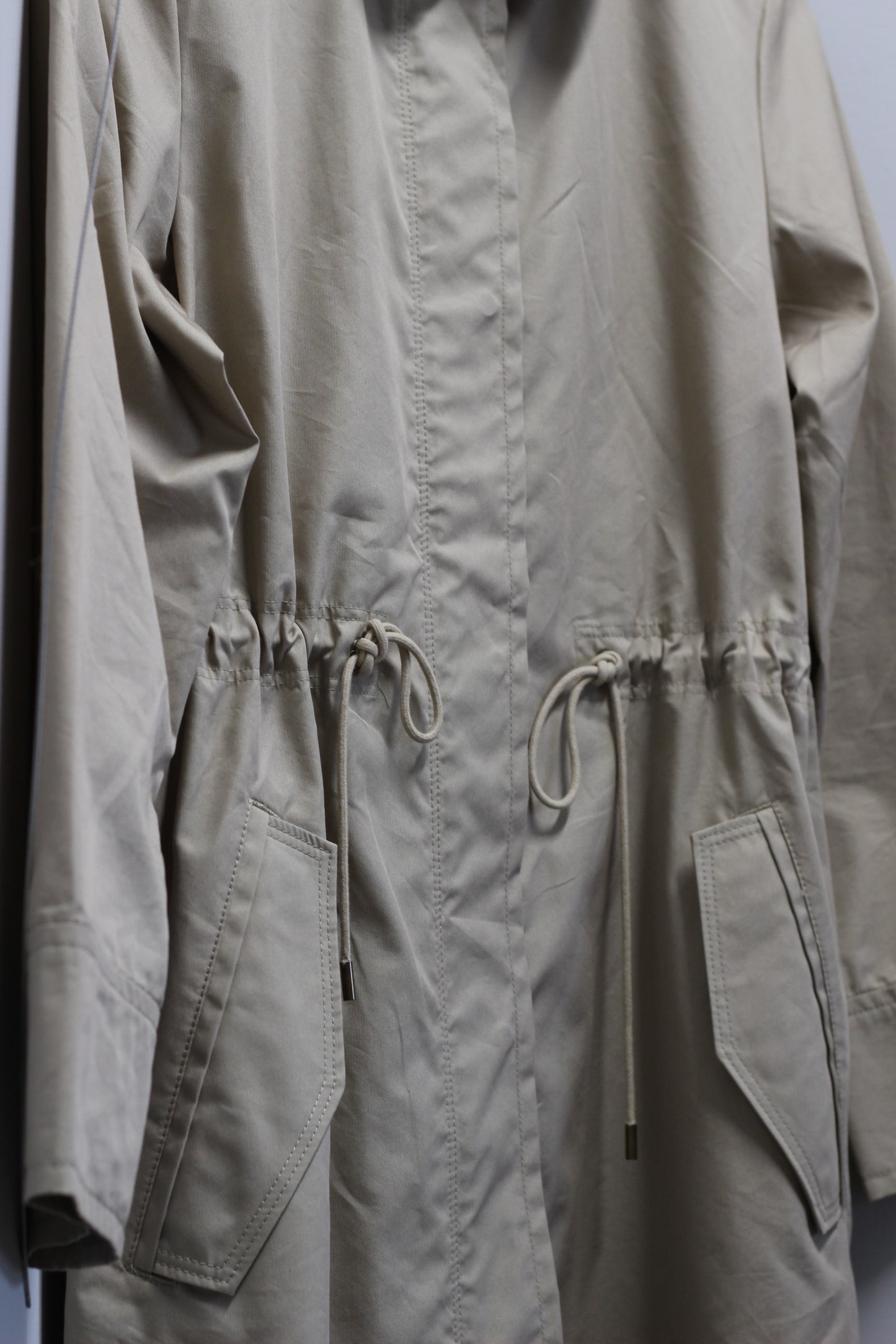 Vintage Ladies Drawstring Trench Coat x2点