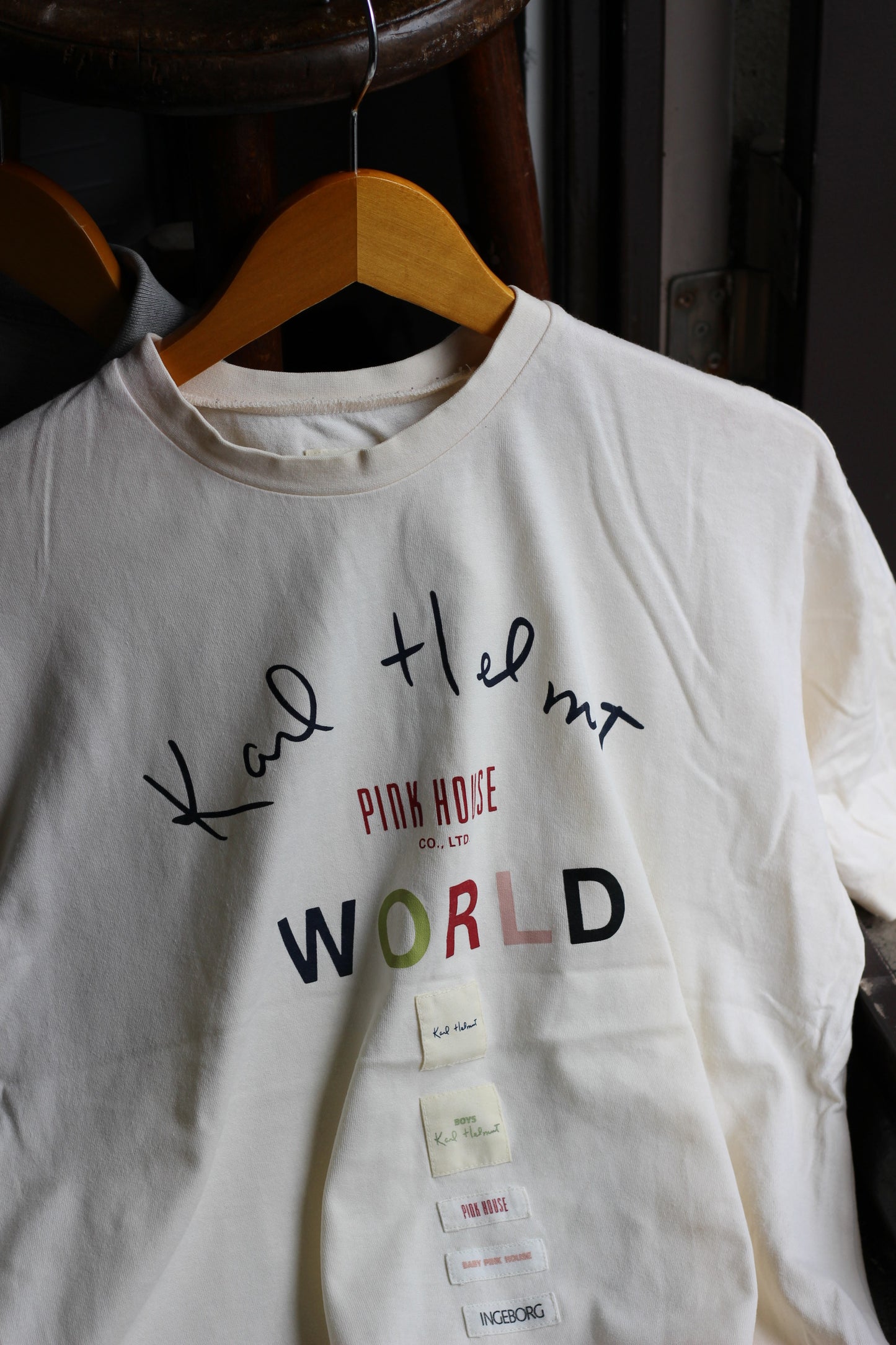 DC brand Pink House Karl Helm Tops x3点