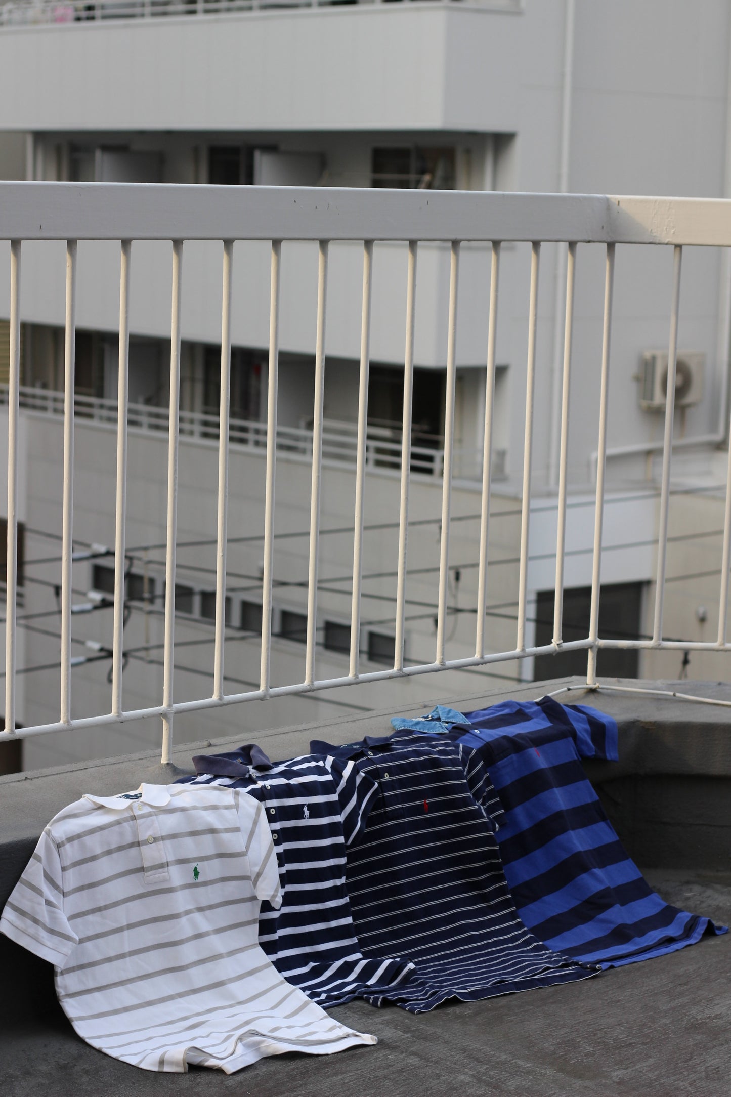 Ralph Lauren Striped Polo Shirt x8点