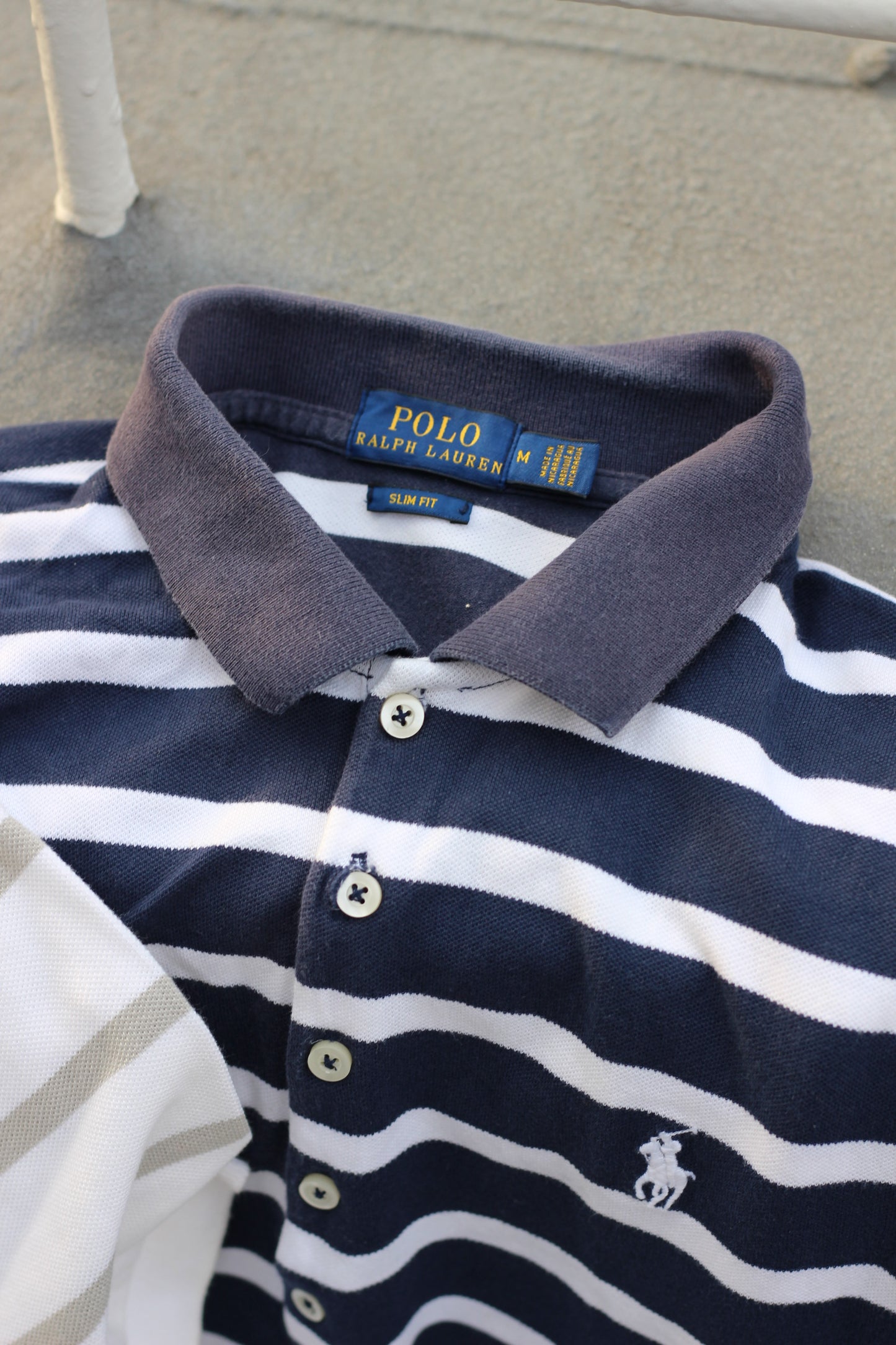 Ralph Lauren Striped Polo Shirt x8点