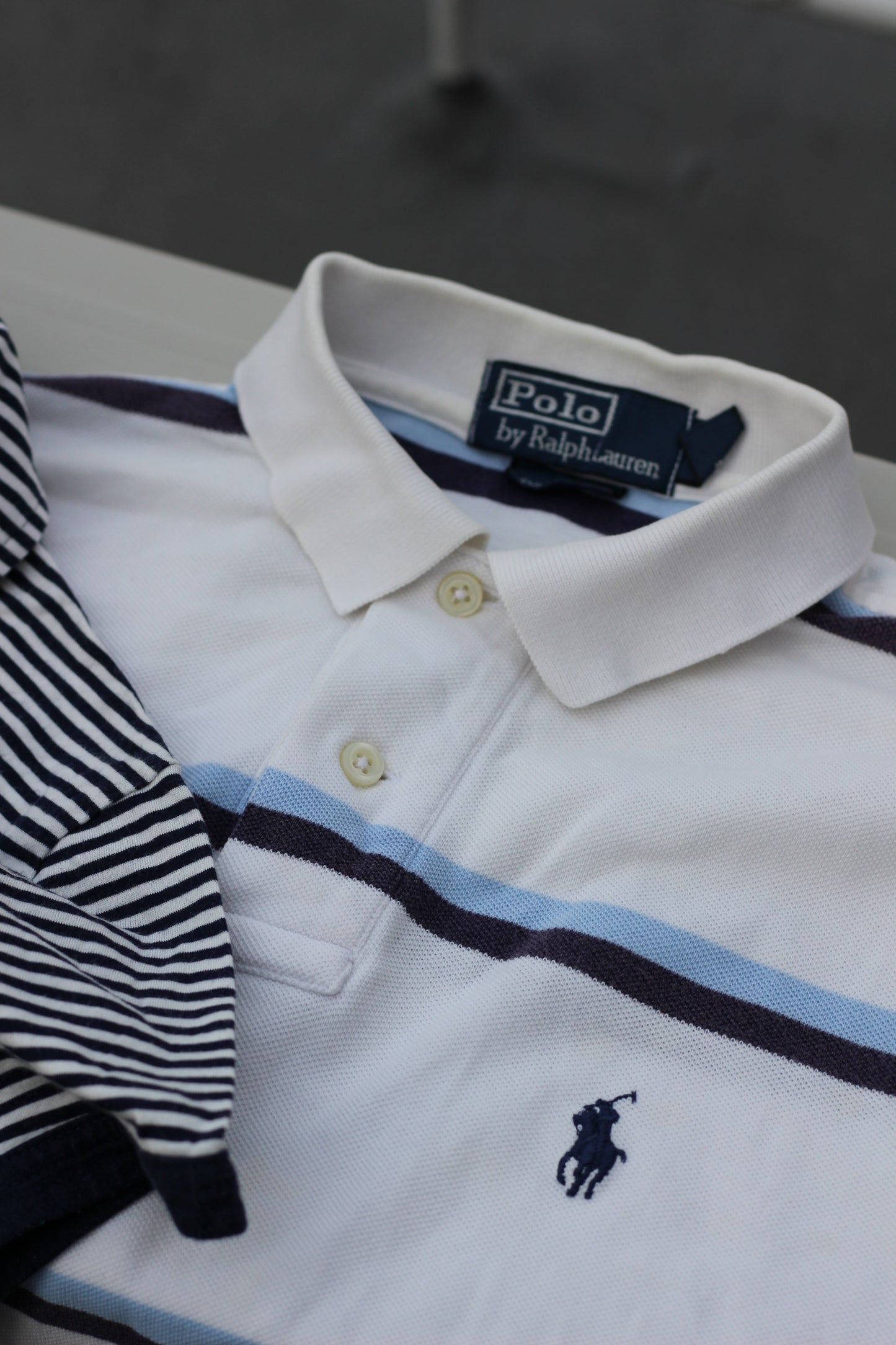 Ralph Lauren Striped Polo Shirt x8点