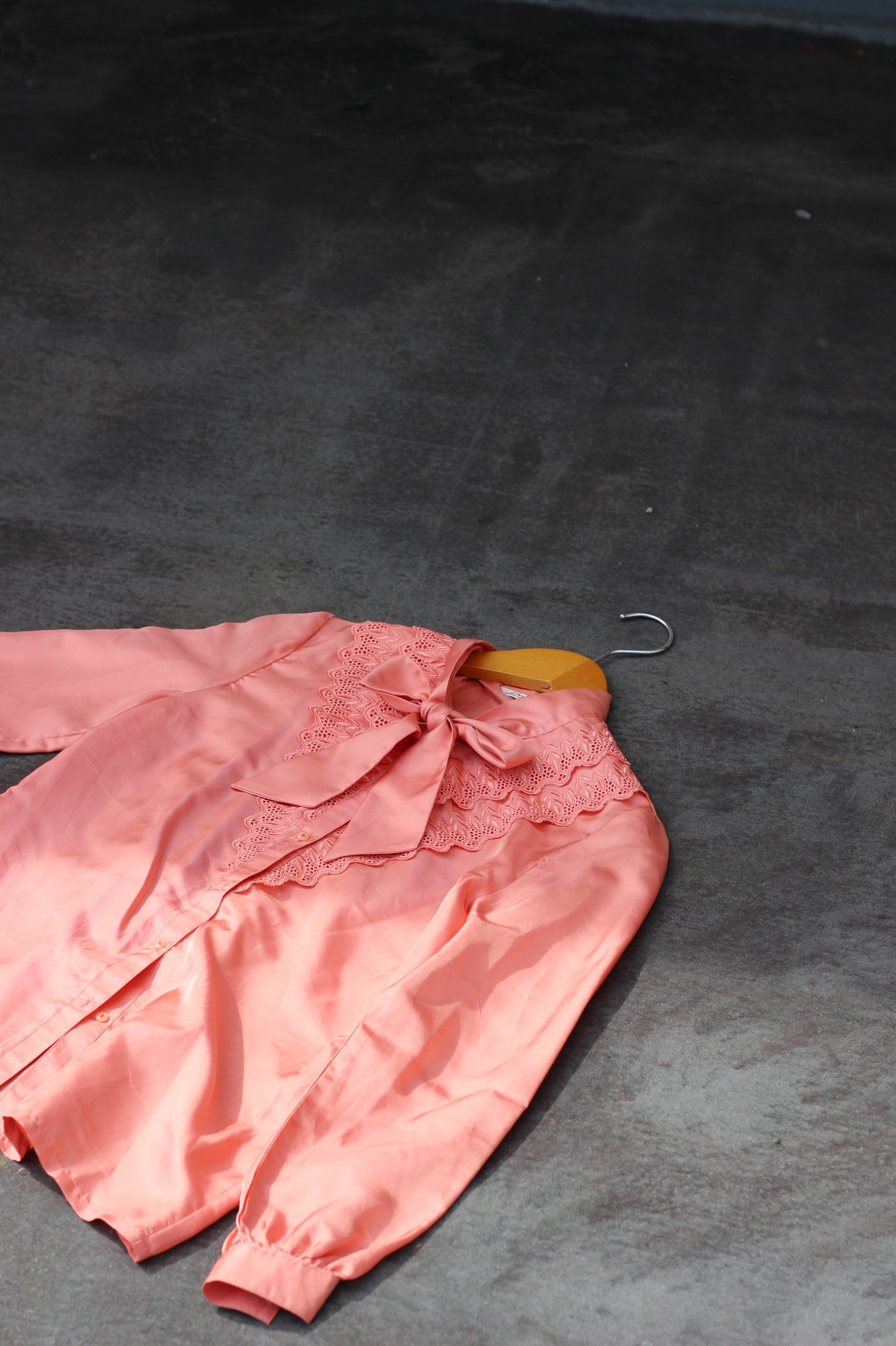 Vintage Pink Color Long Sleeve Blouse x10点