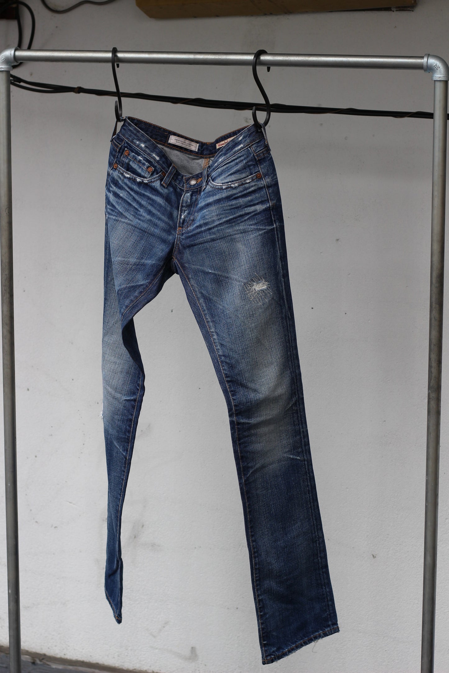 Y2K Style flare Denim Pants x2点