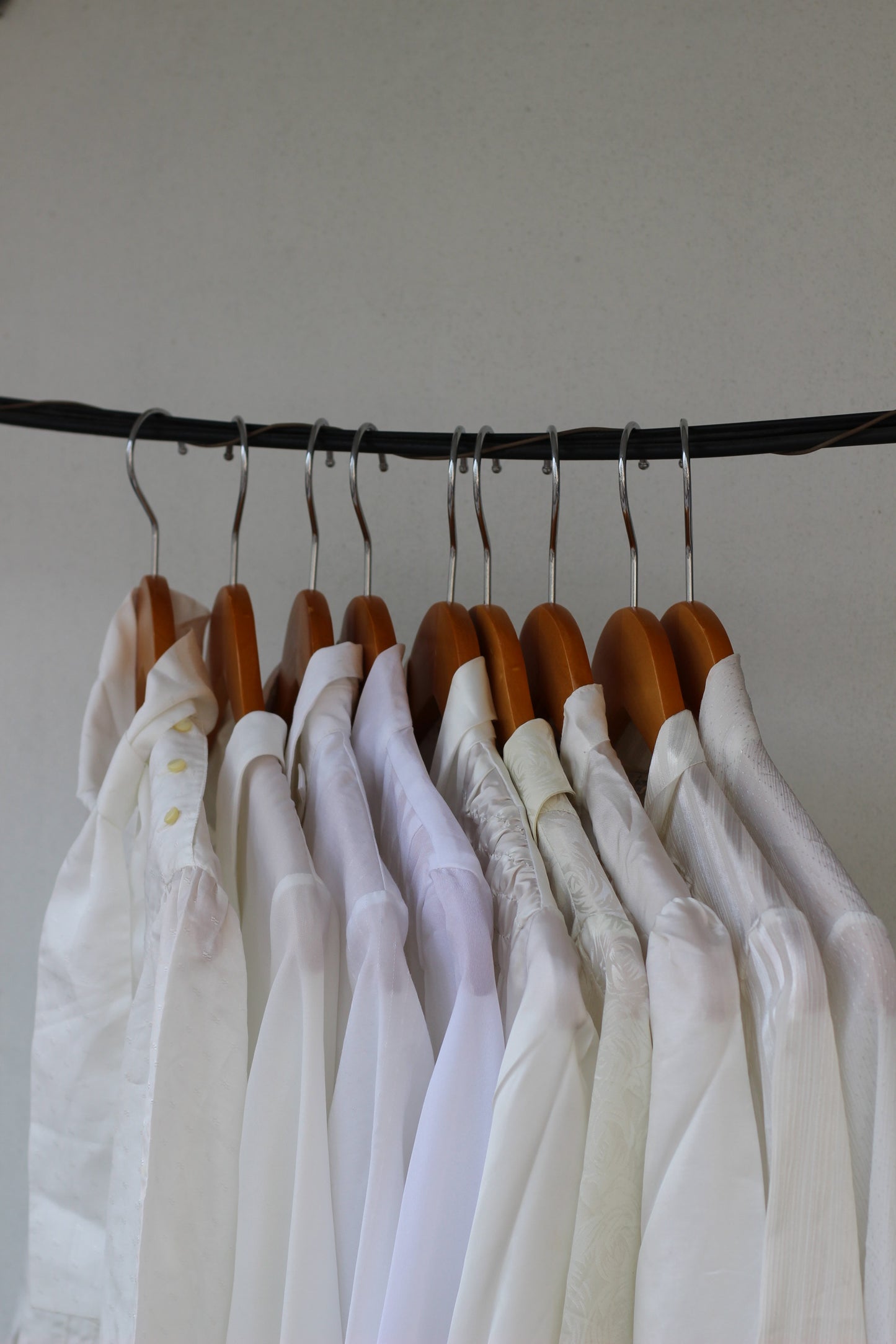 Vintage Ribbon White Long Sleeve Blouse x9点
