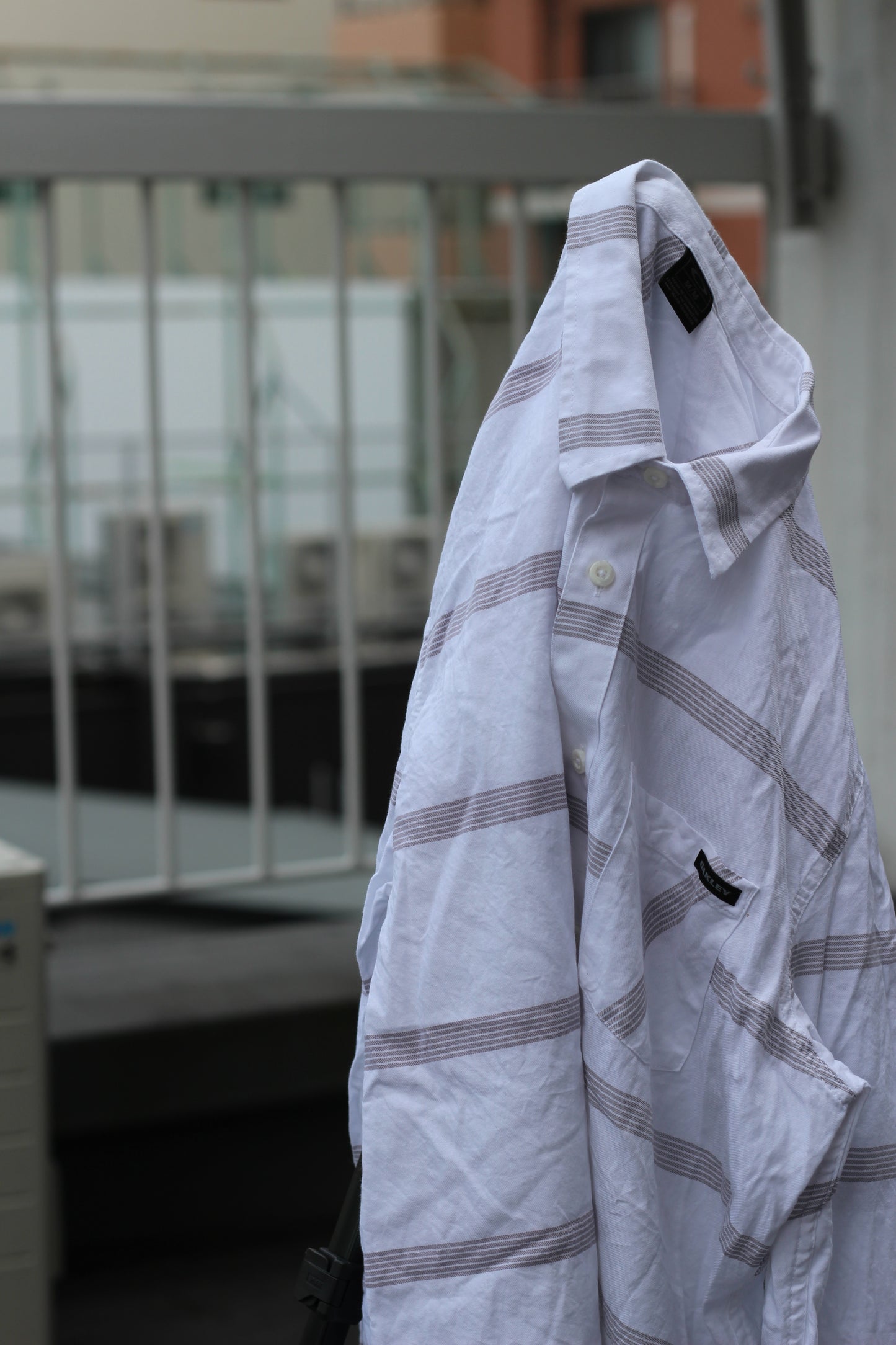 Y2K Style Men's Oakley Long Sleeve Shirt x3点