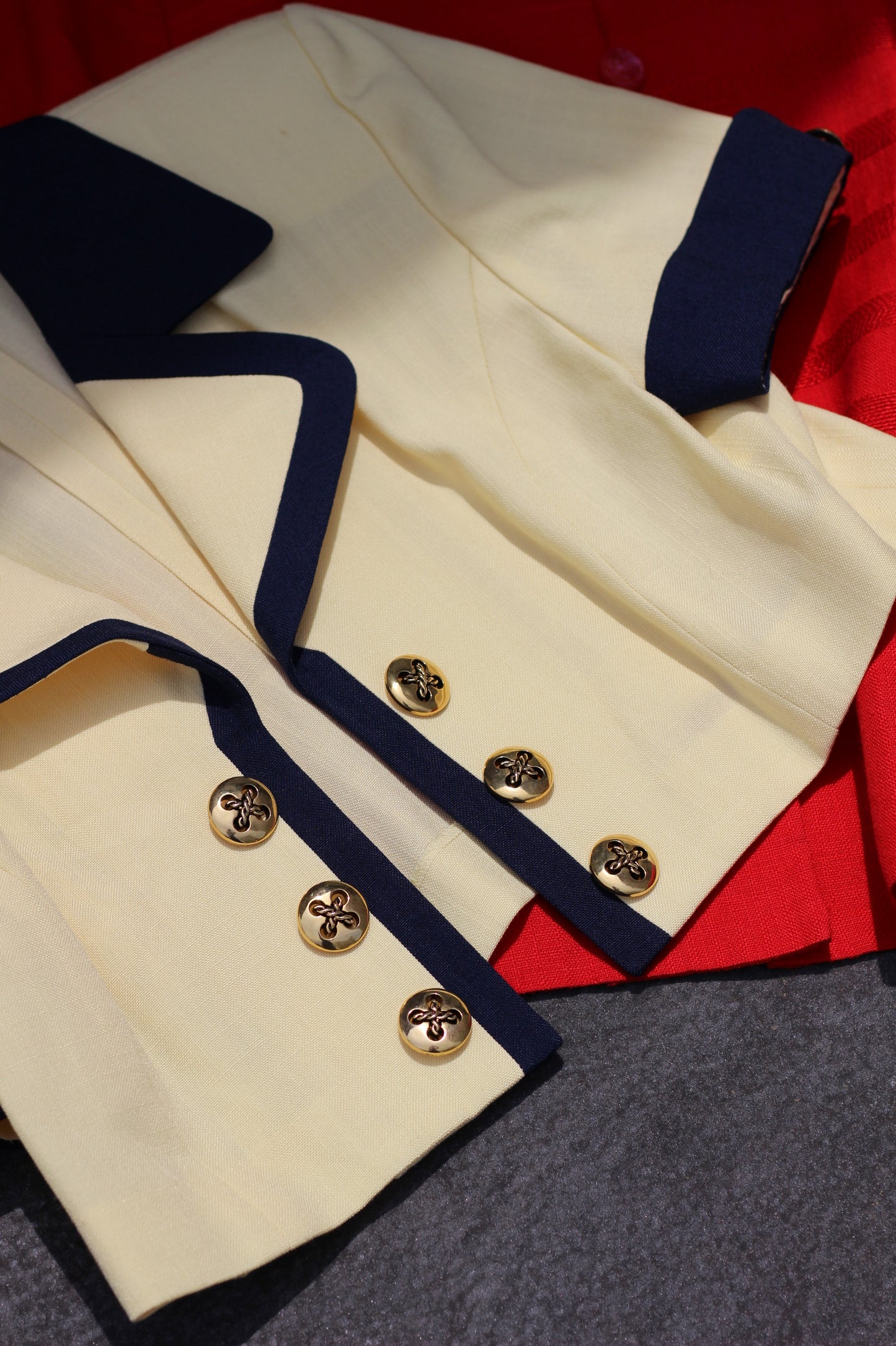 Vintage Design Short Sleeve Jacket x7点