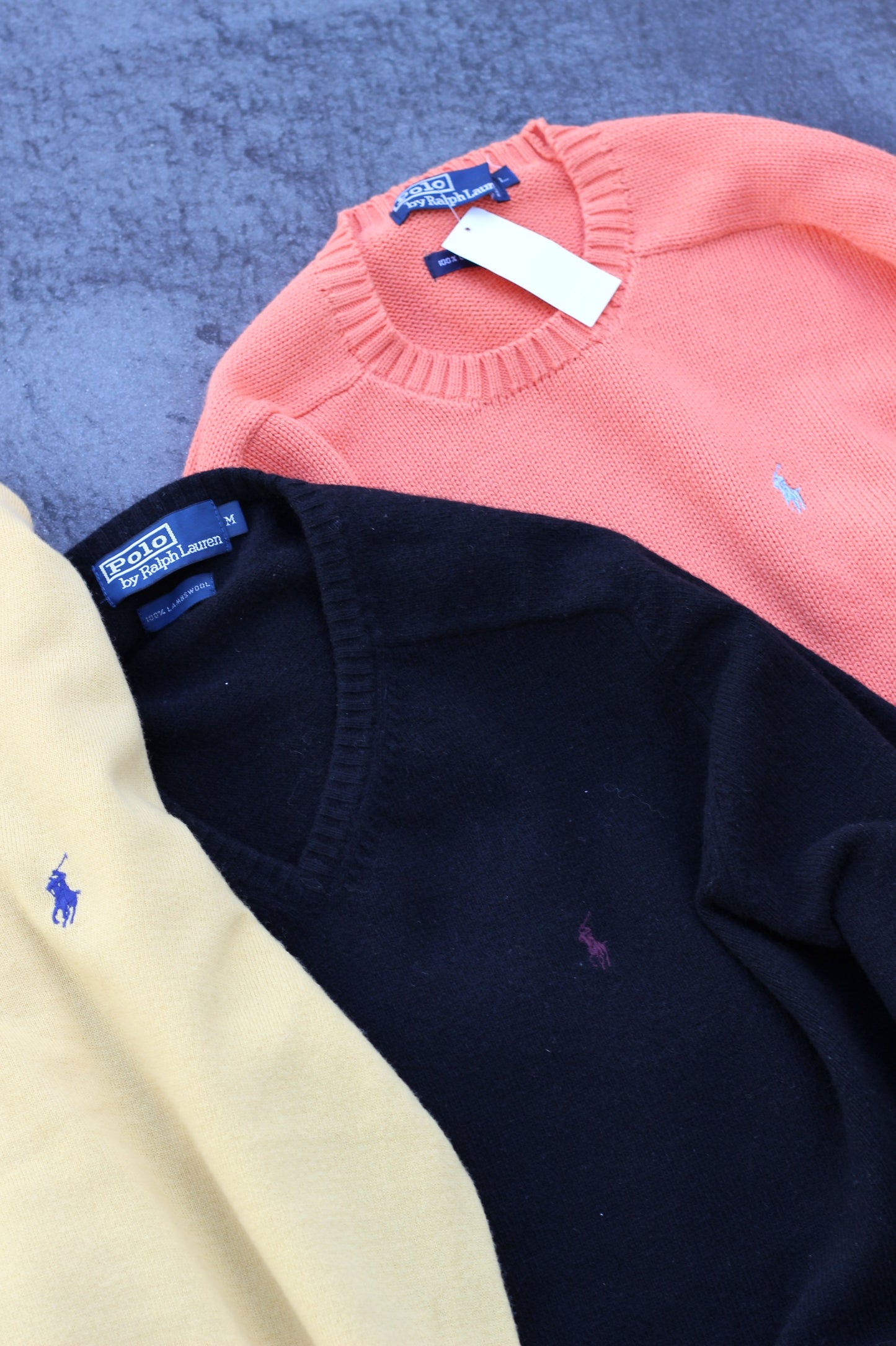 Ralph Lauren & LACOSTE & Tommy Hilfiger Knit x8点