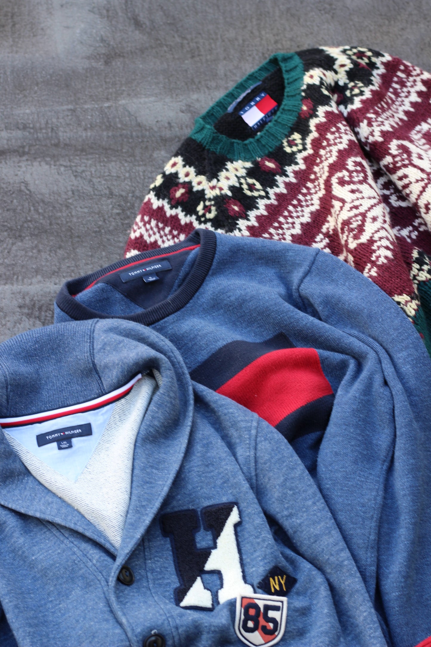 Ralph Lauren & LACOSTE & Tommy Hilfiger Knit x8点