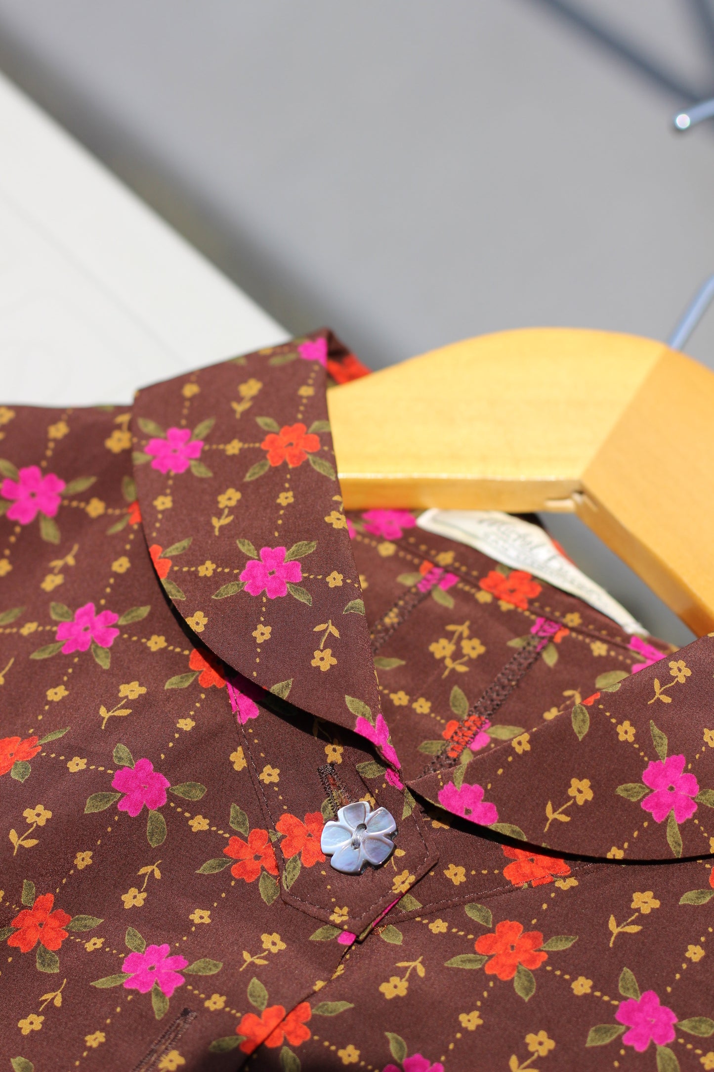 Vintage Flower Long Sleeve Blouse x10点