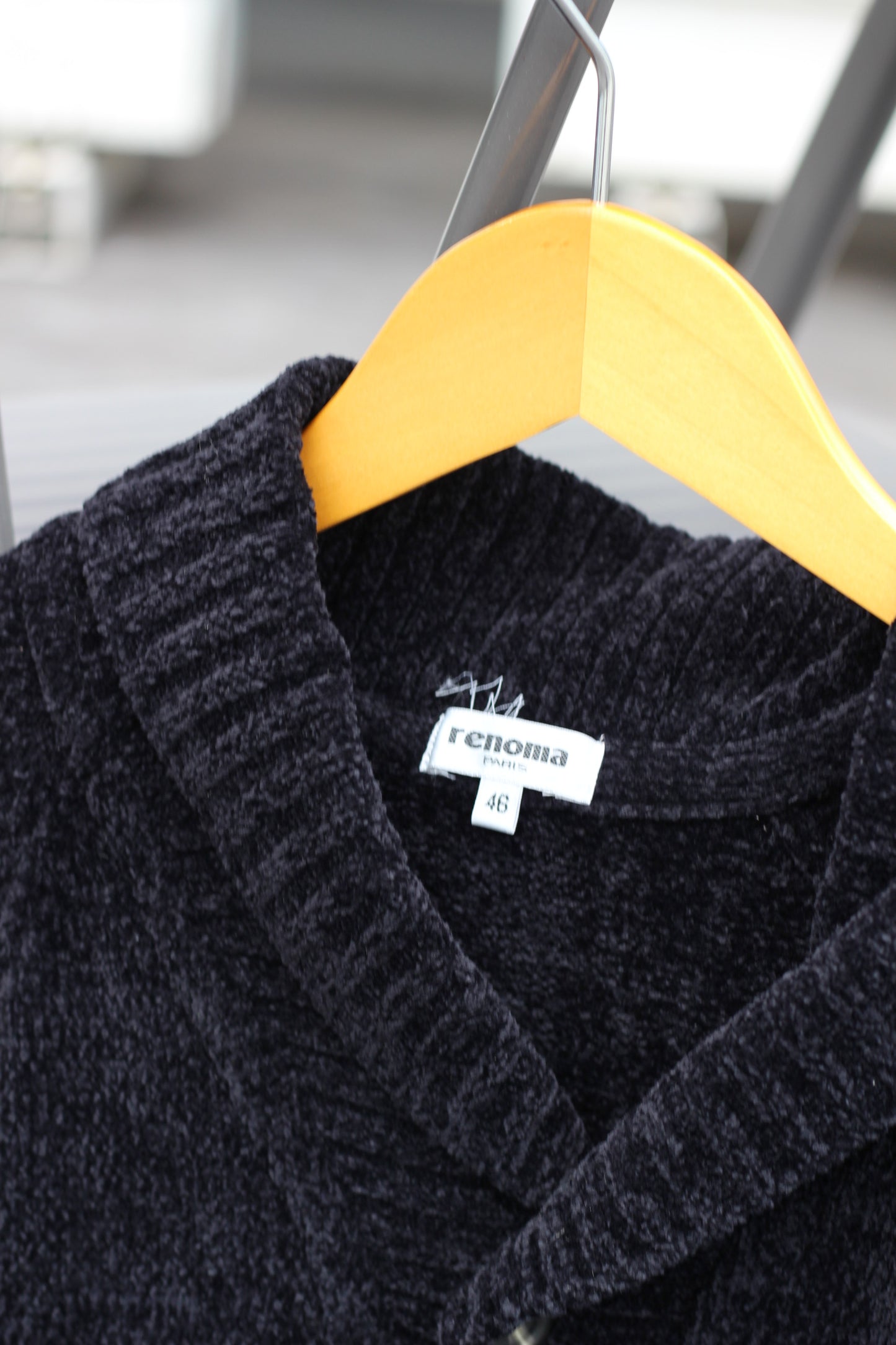 Men's renoma paris mohair & cardigan Vintage Knit x2点