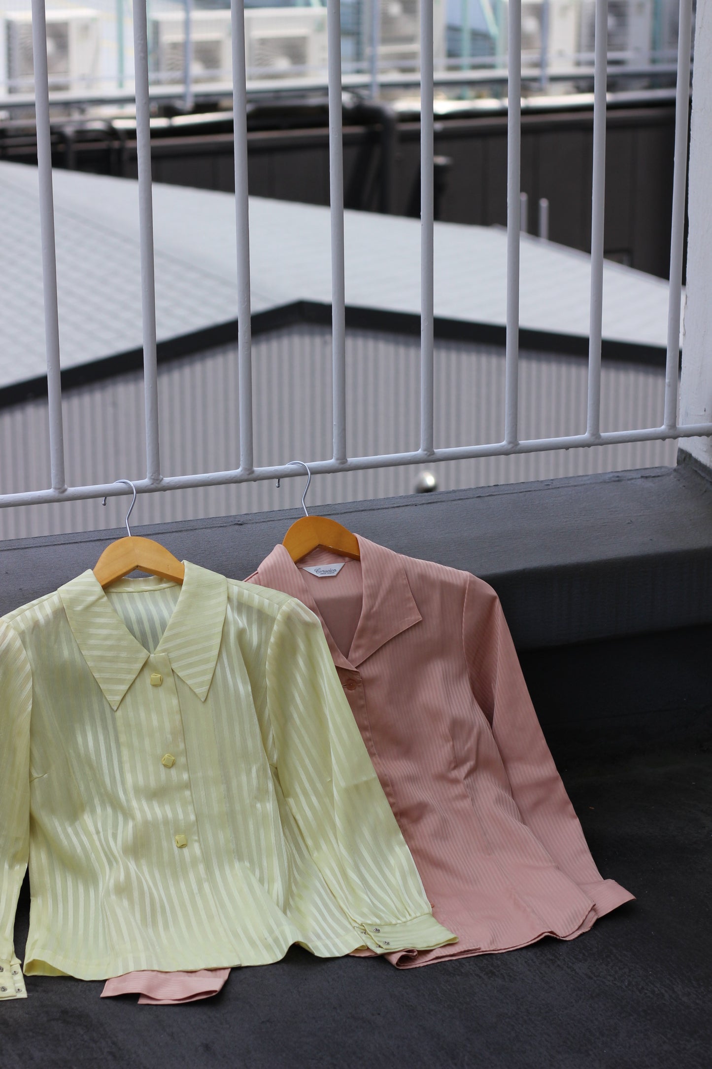 Vintage Stripe Long Sleeve Blouse x10点