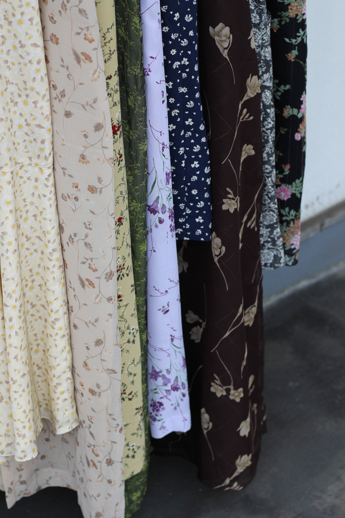 Vintage Flower No Sleeve One-Piece x10点