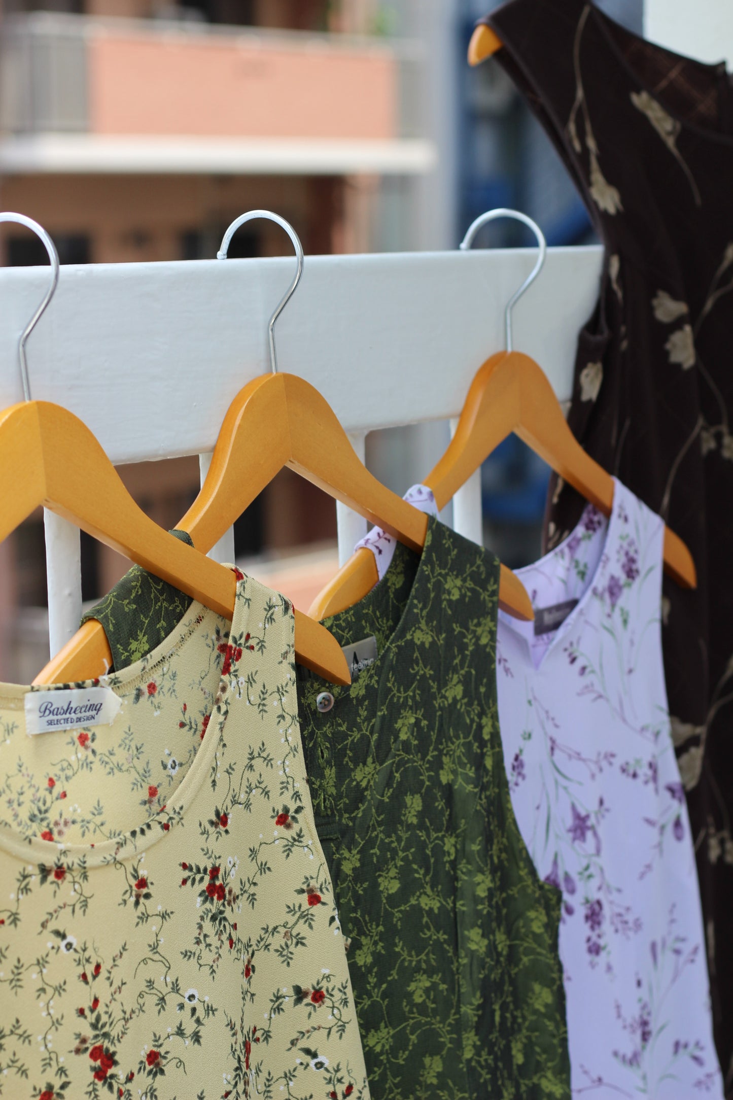 Vintage Flower No Sleeve One-Piece x10点