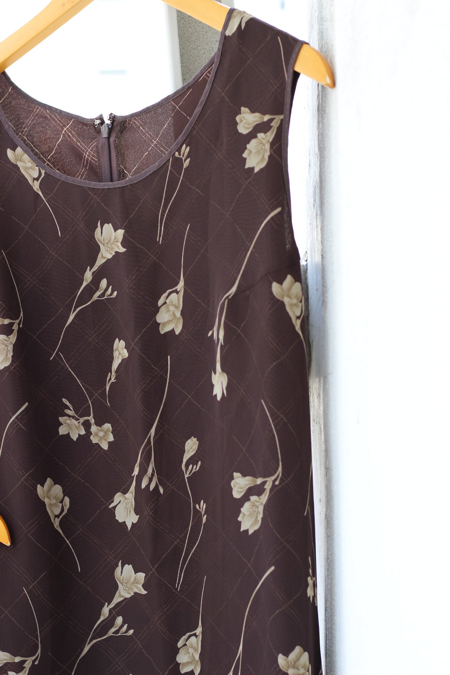 Vintage Flower No Sleeve One-Piece x10点