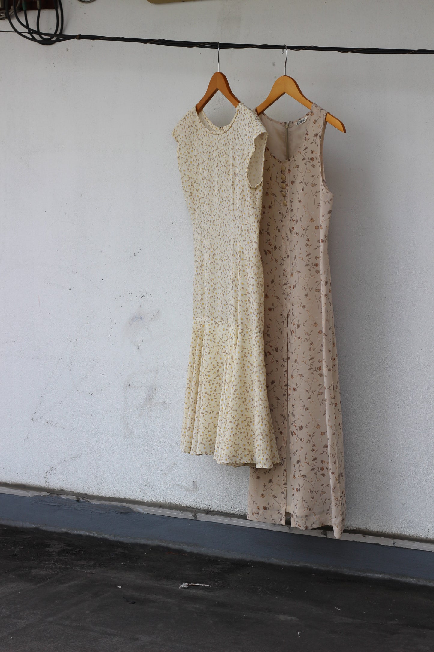 Vintage Flower No Sleeve One-Piece x10点