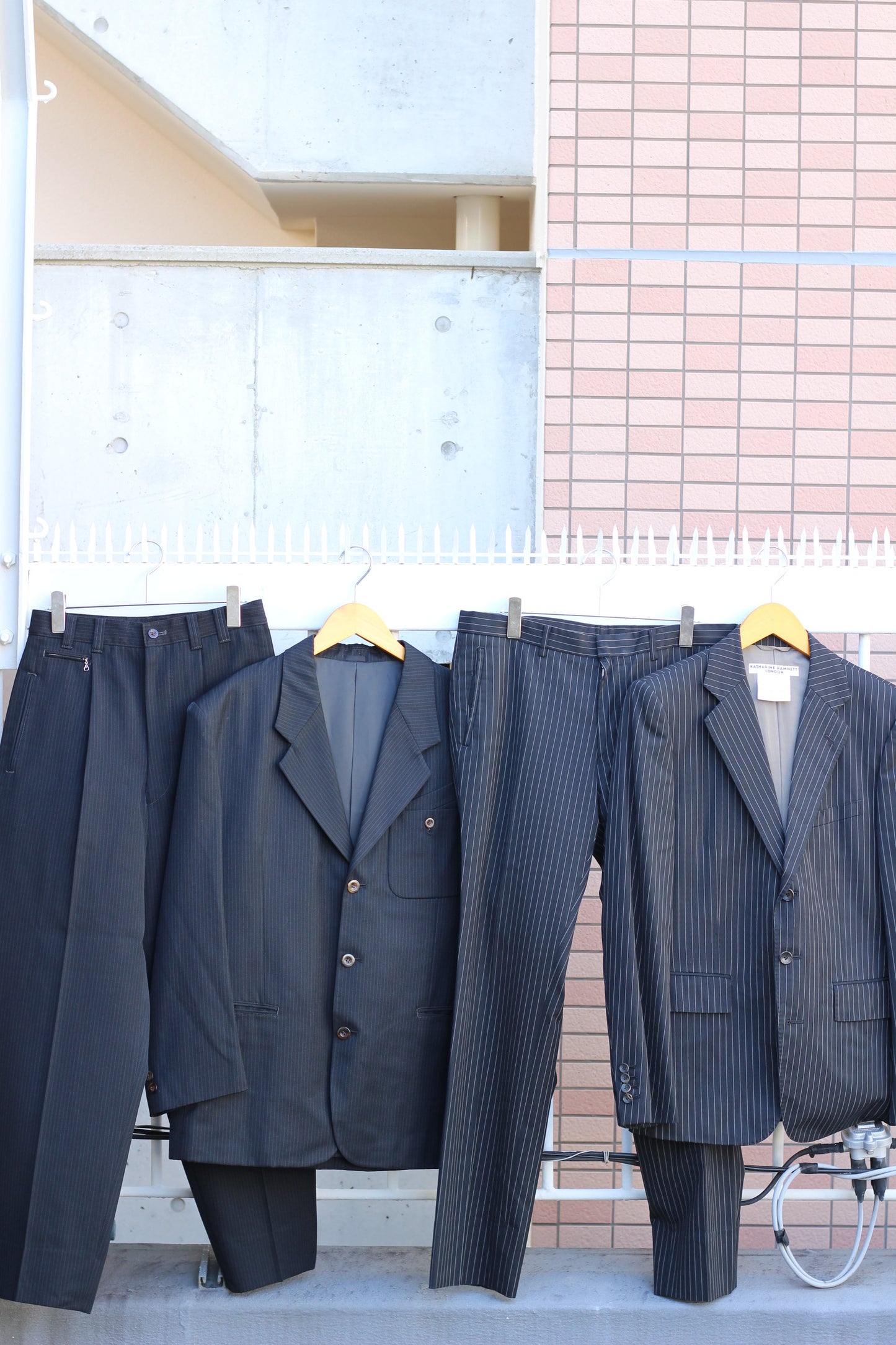 Men's high grade stripe set up x10点