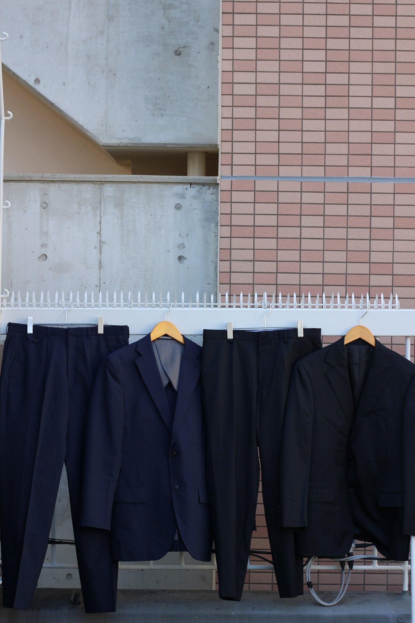 Men's high grade stripe set up x10点