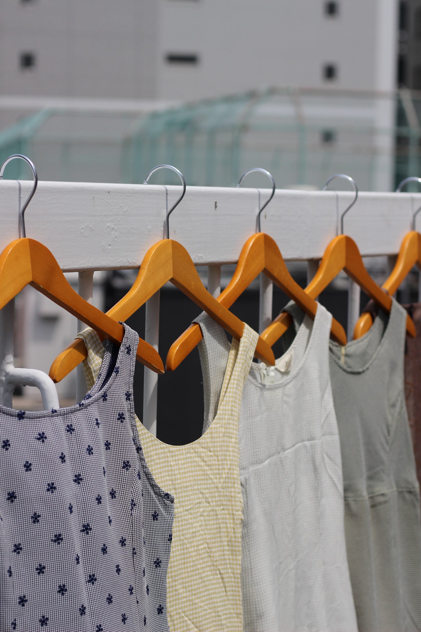 Vintage Design Check One-Piece x10点
