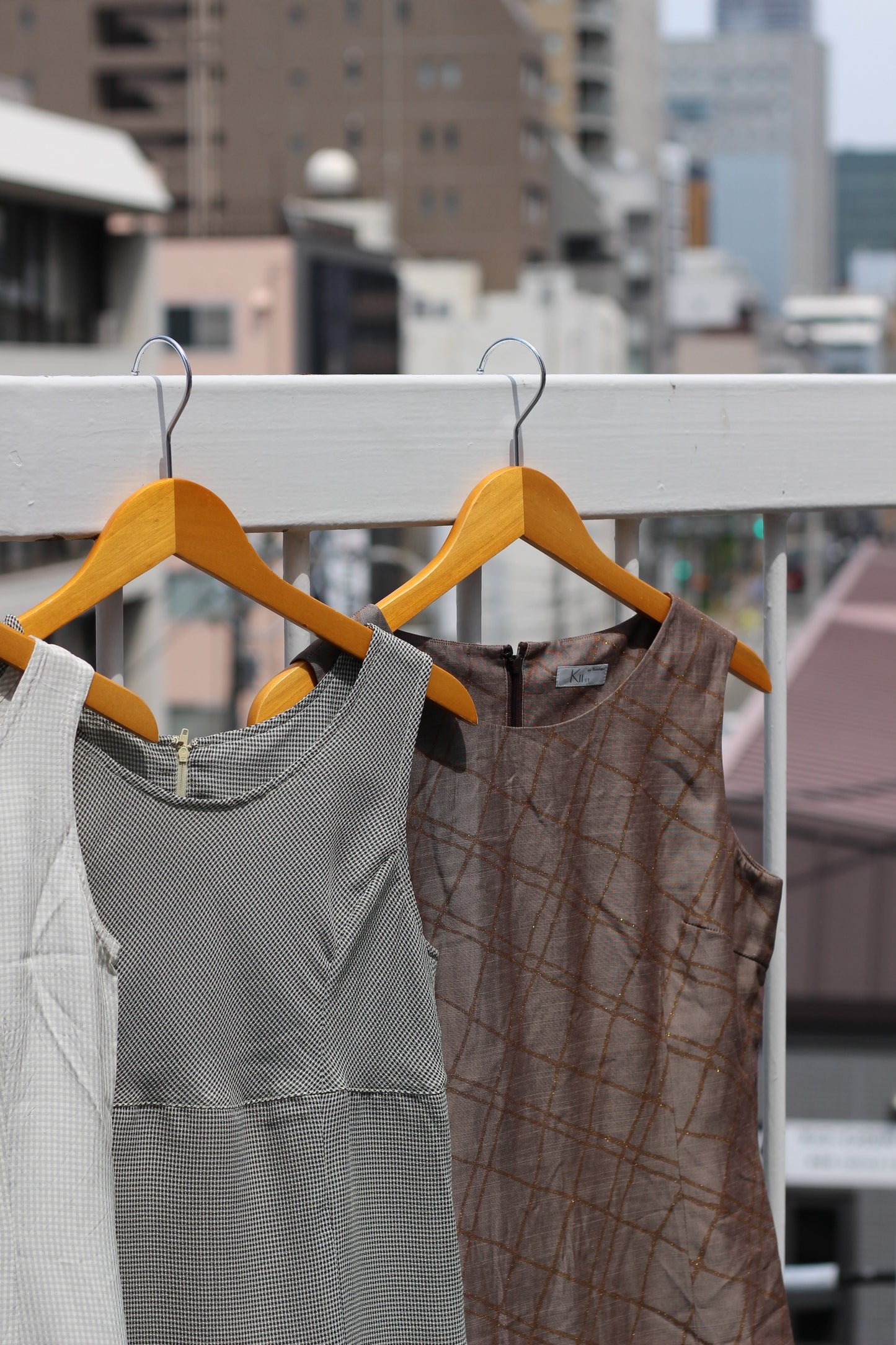 Vintage Design Check One-Piece x10点