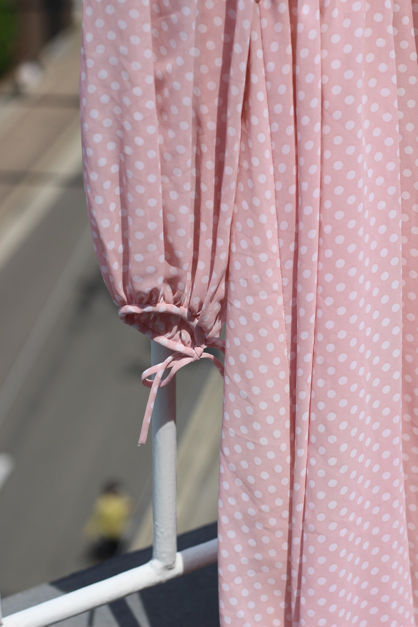 Vintage Dot Long Sleeve One-Piece x10点