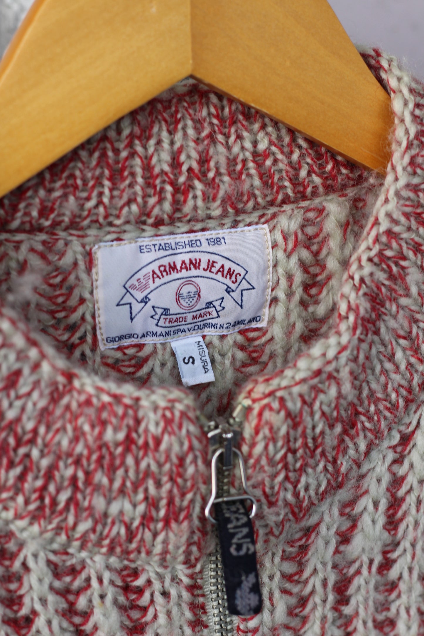 Men's brand half zip Knit x5点