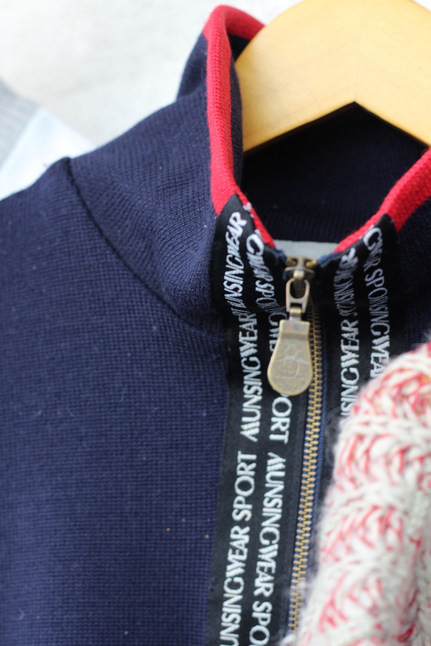 Men's brand half zip Knit x5点