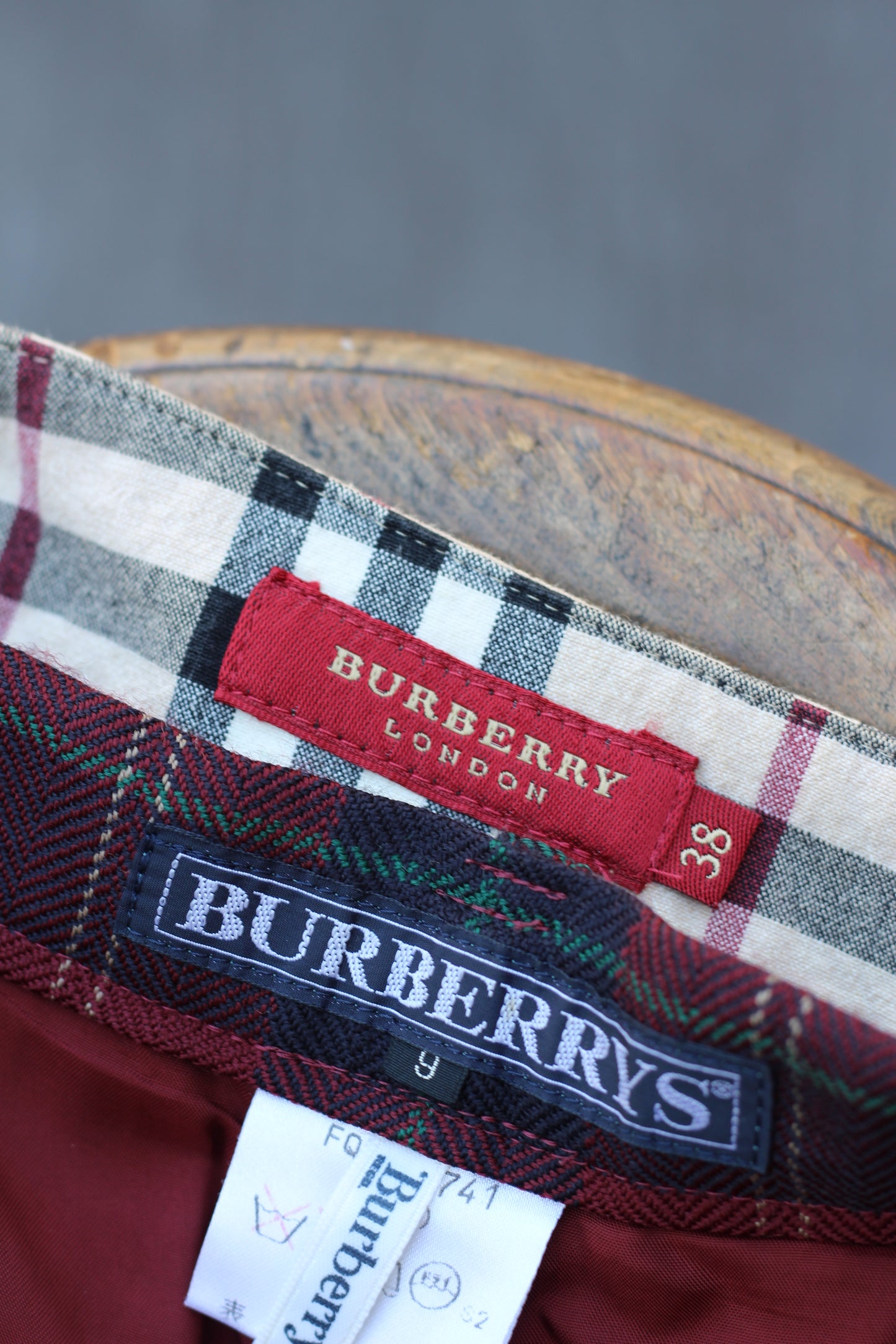 Burberry Women's Check Slacks x2点