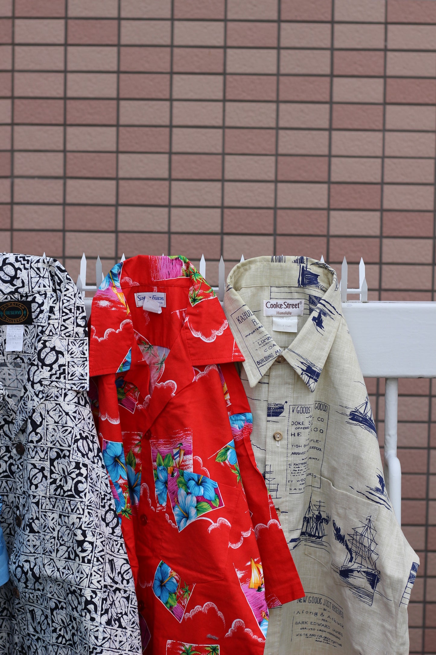 Vintage Aloha Shirt x7点