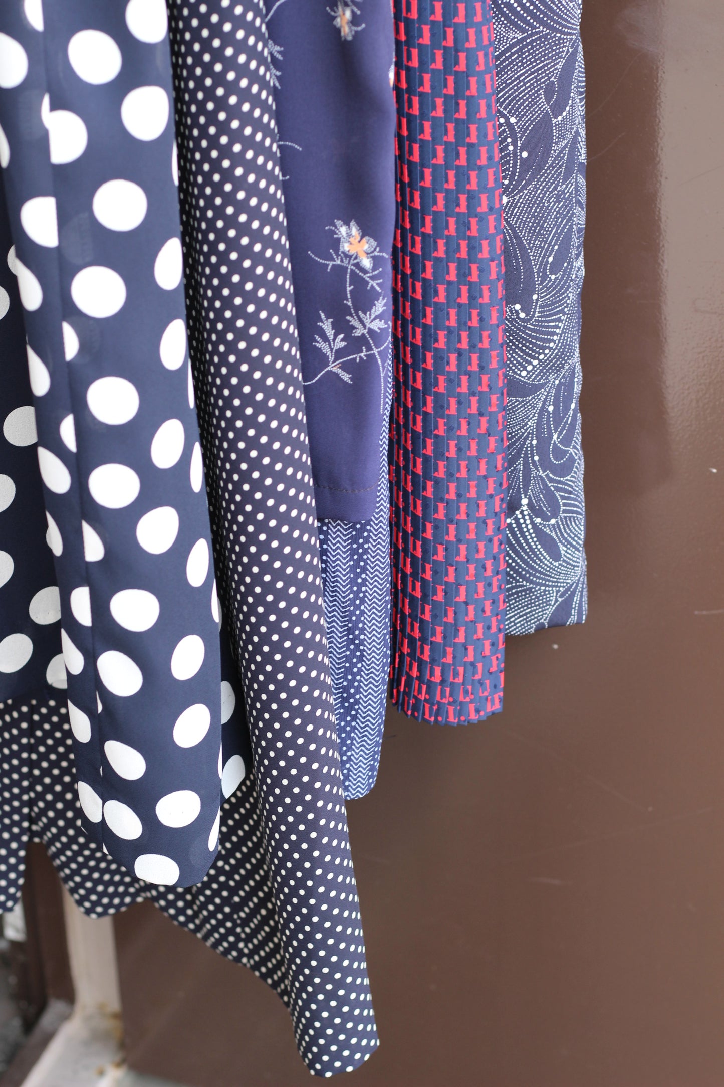 Vintage Navy Design Short Sleeve One-Piece x6点