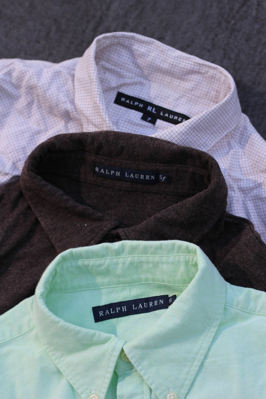 Ralph Lauren Long Sleeve Shirt x3点
