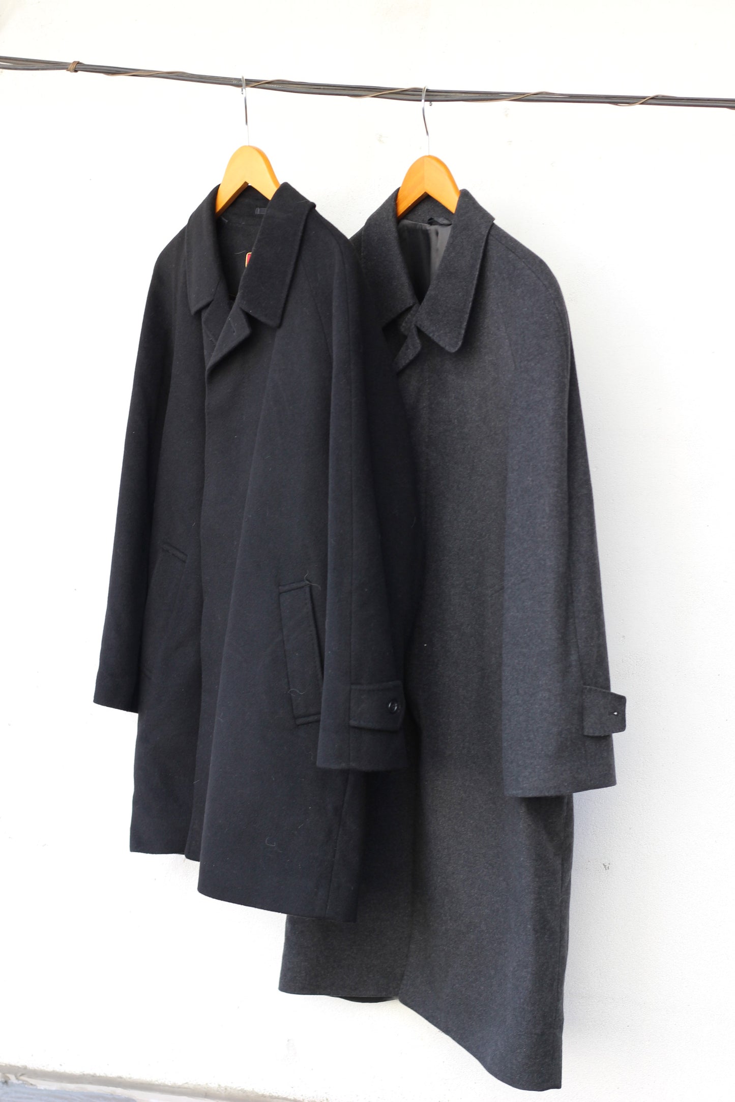 Men's cashmere coat x2点