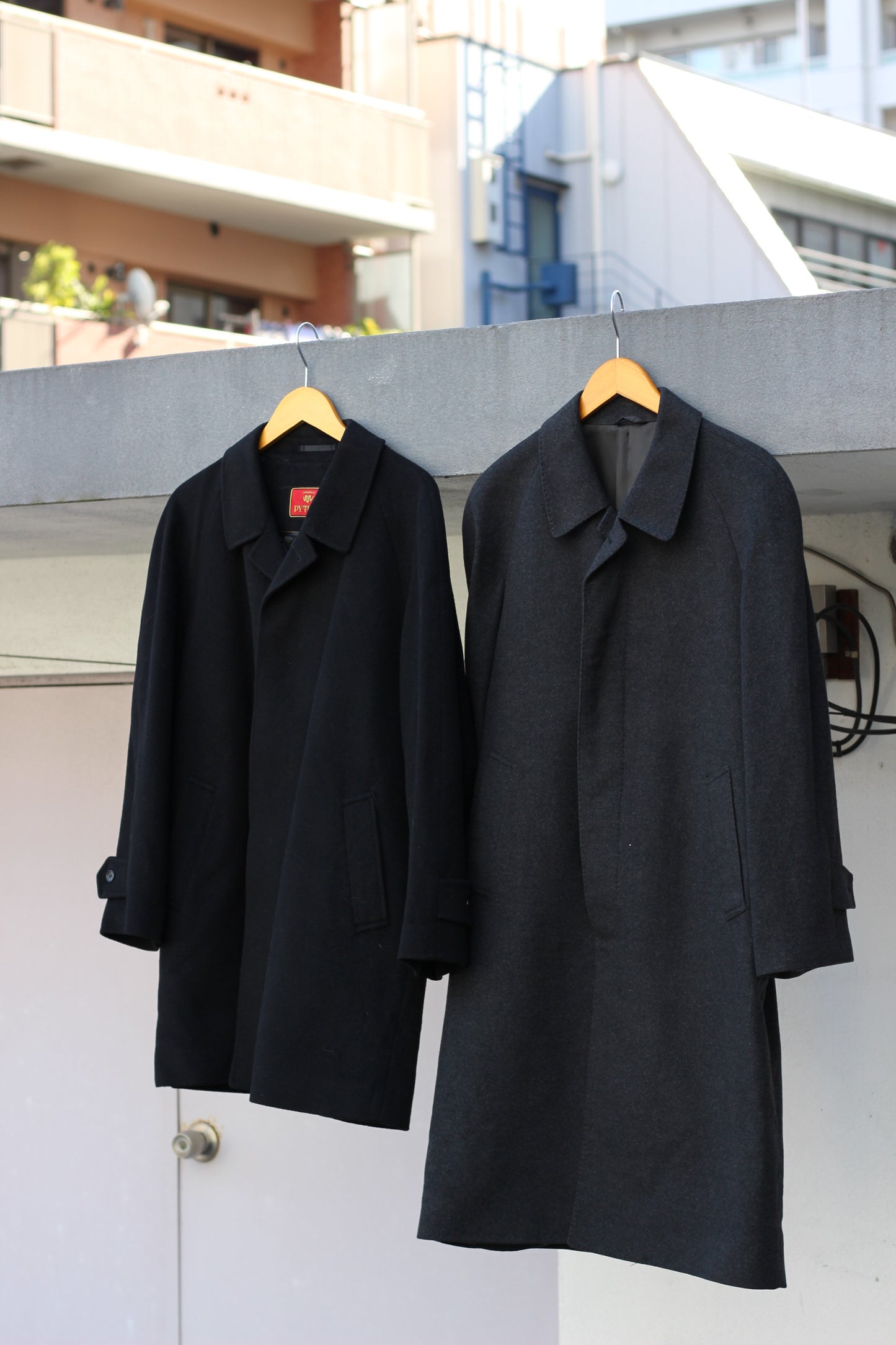 Men's cashmere coat x2点
