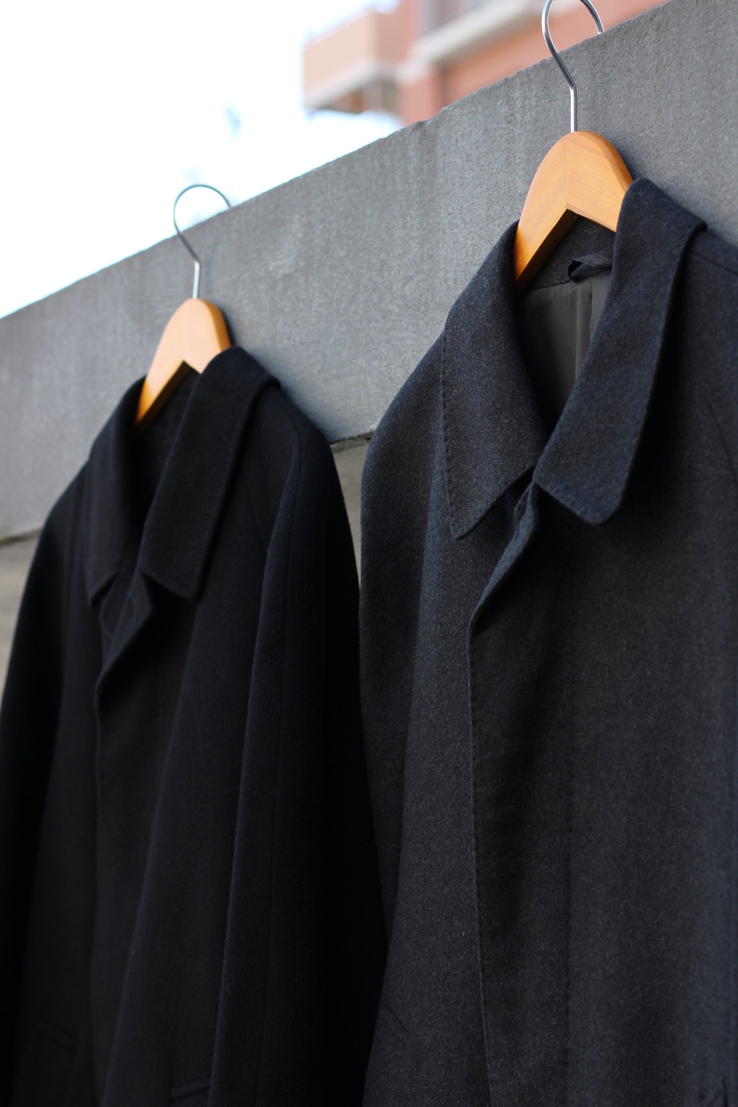Men's cashmere coat x2点