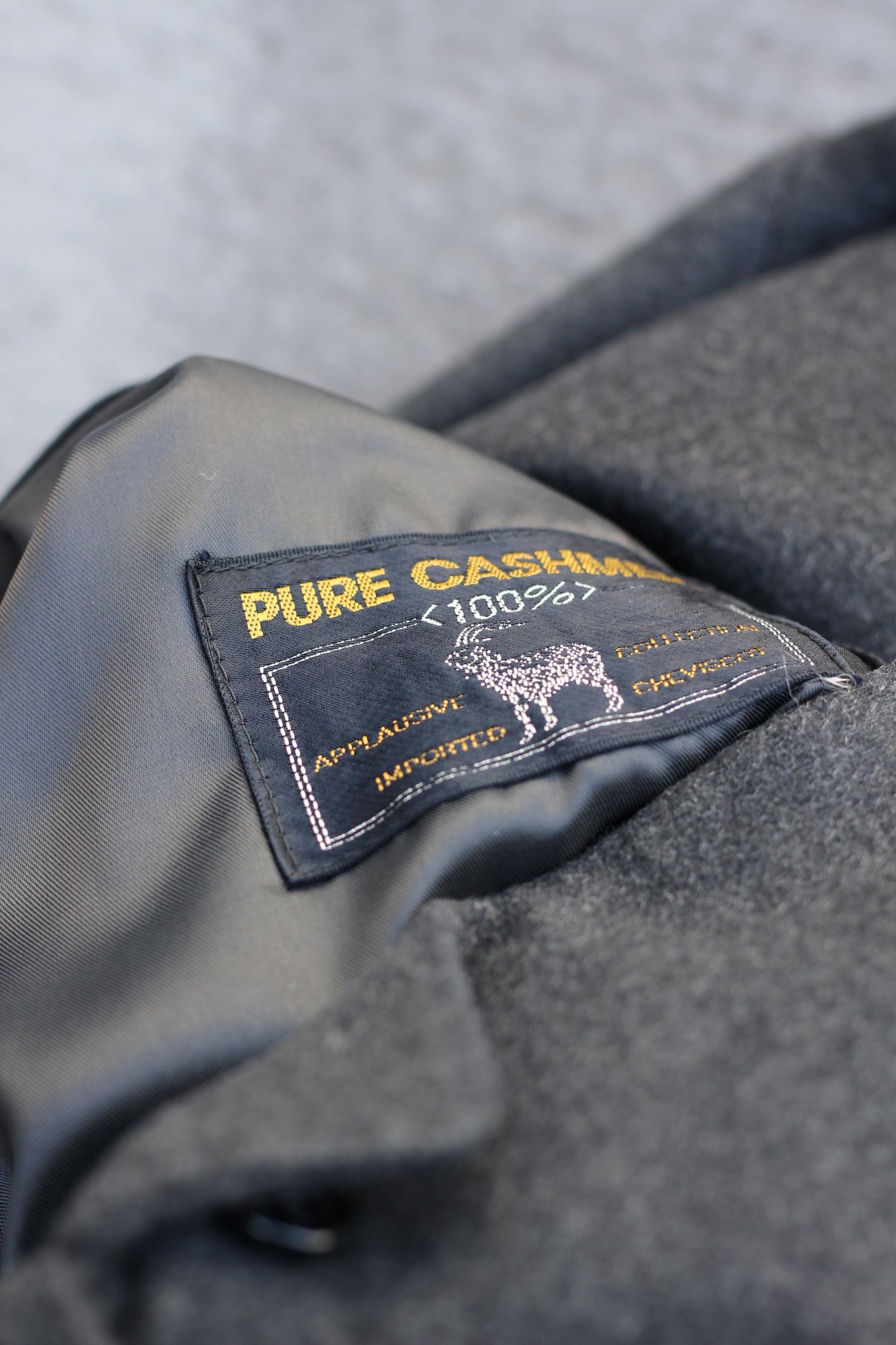 Men's cashmere coat x2点