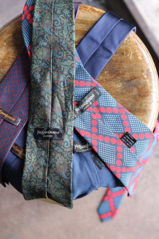 Old Yves Saint Laurent Tie x6点