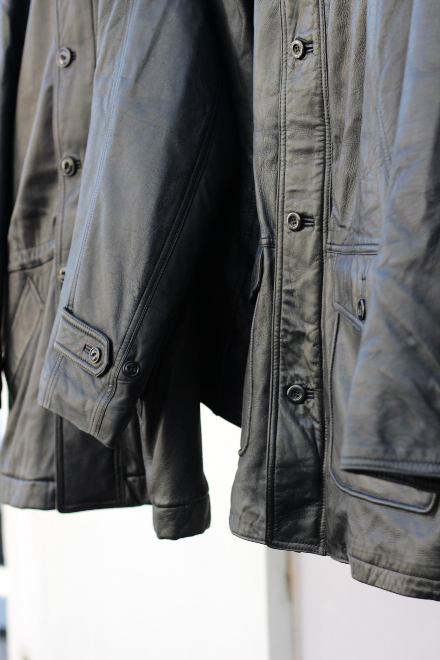Men's leather jacket x7点