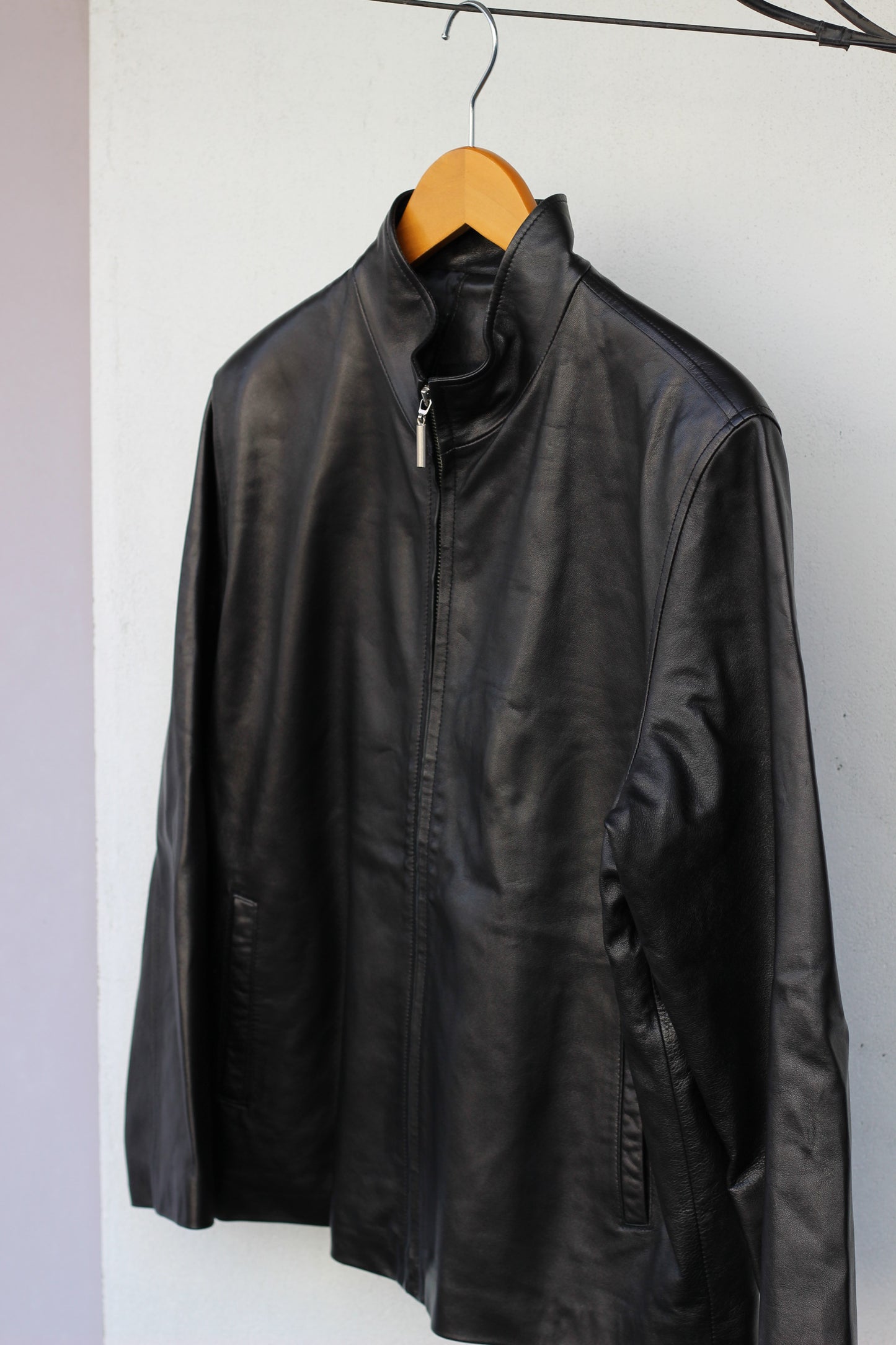 Men's leather jacket x7点
