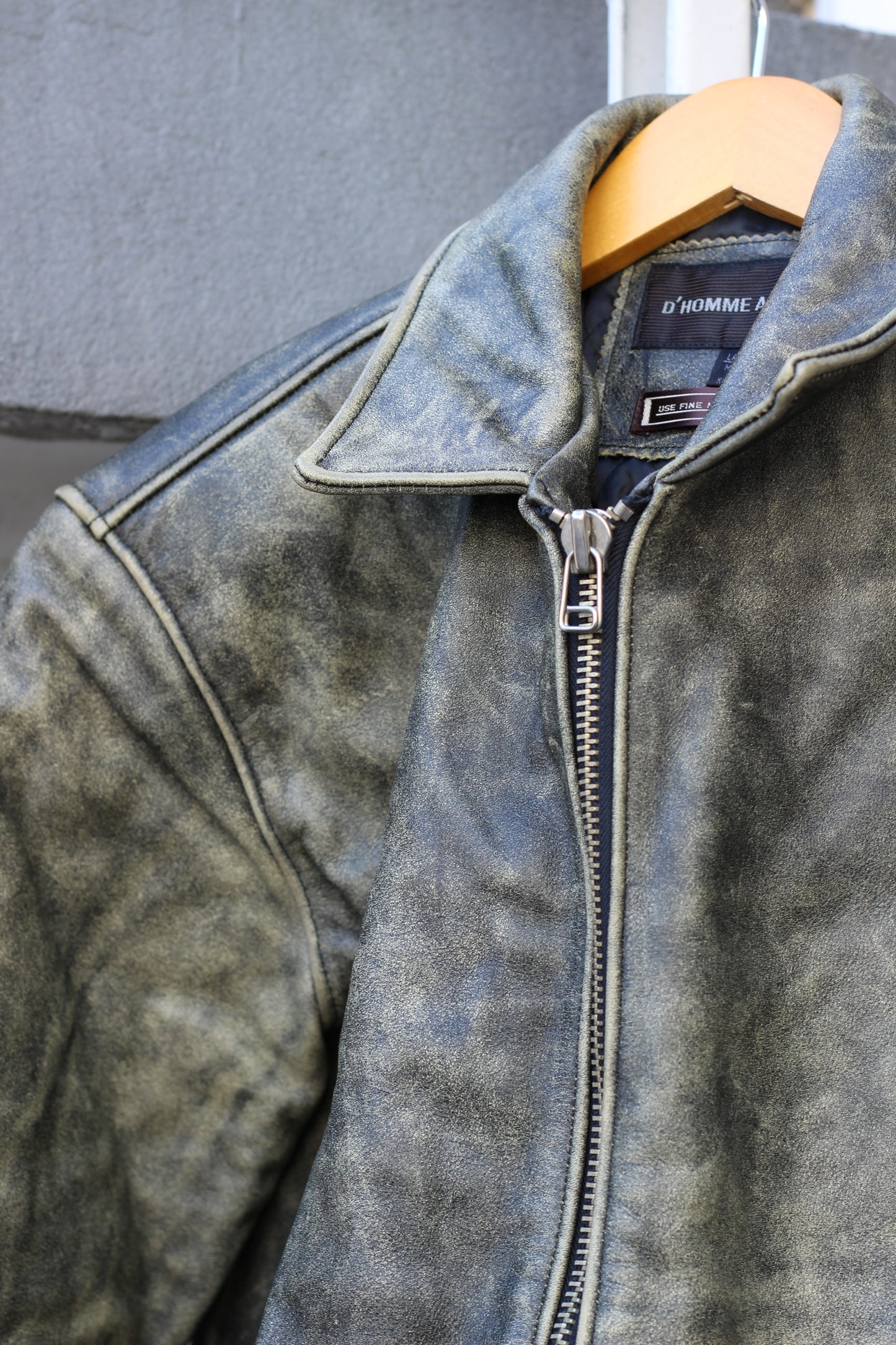 Men's leather jacket x7点