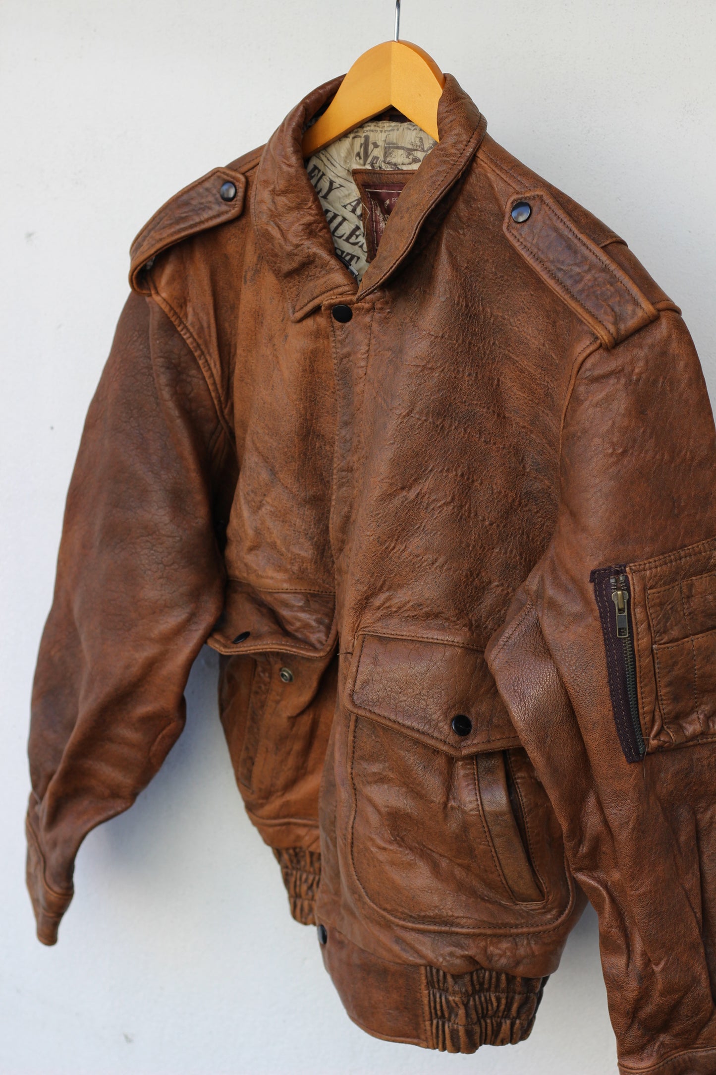 Men's leather jacket x7点