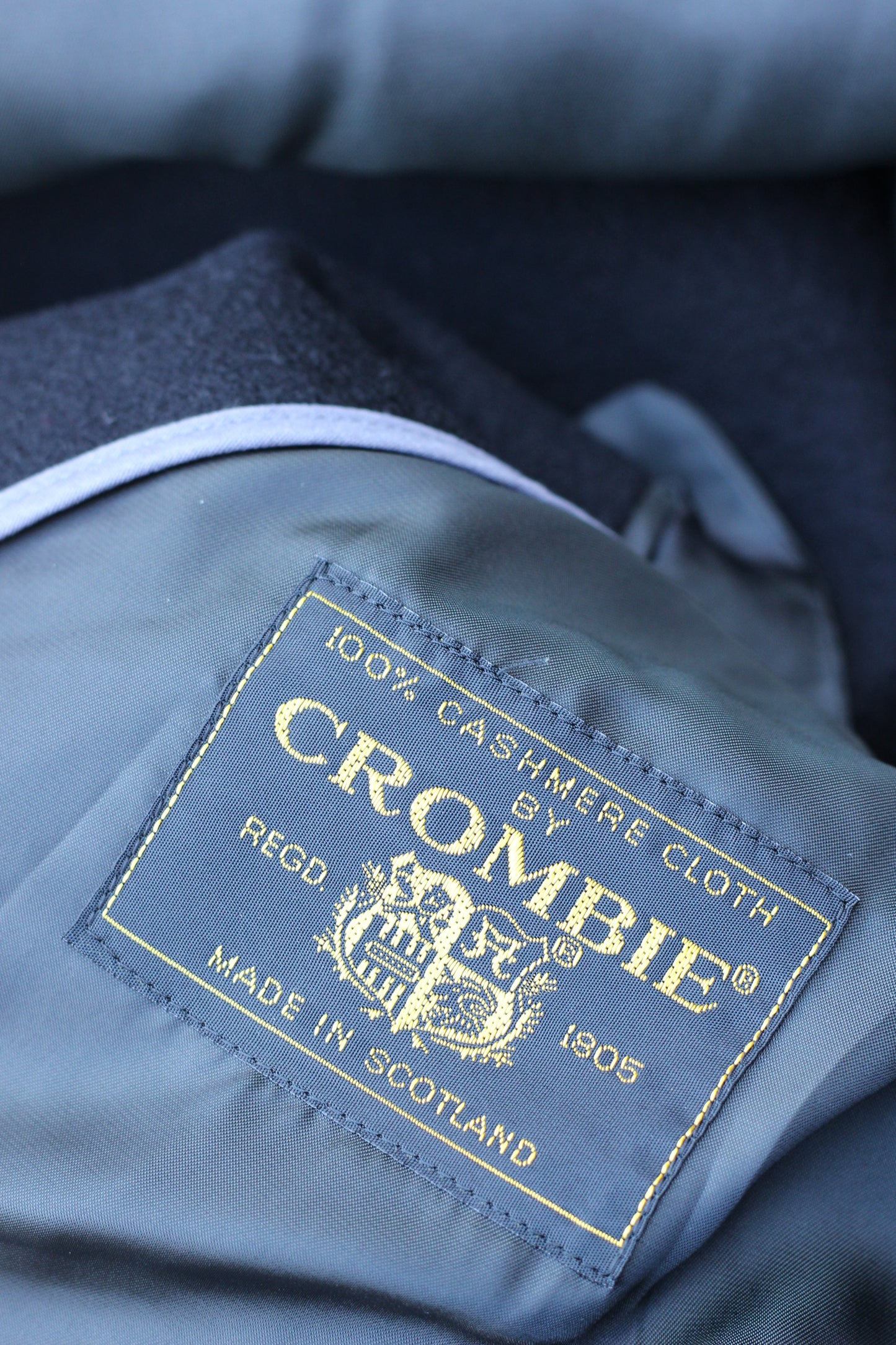 Men's Vintage Made In Italy & Uk Scotland 100% Cashmere Camel & Navy Coatx4点