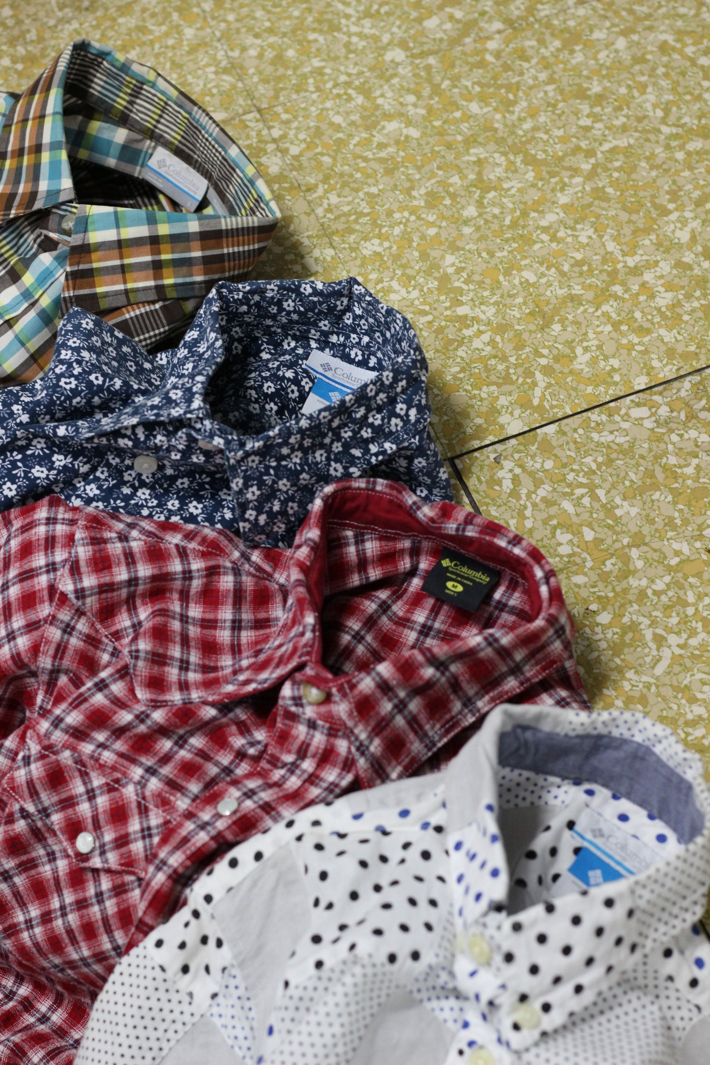 Columbia Shirt x4点