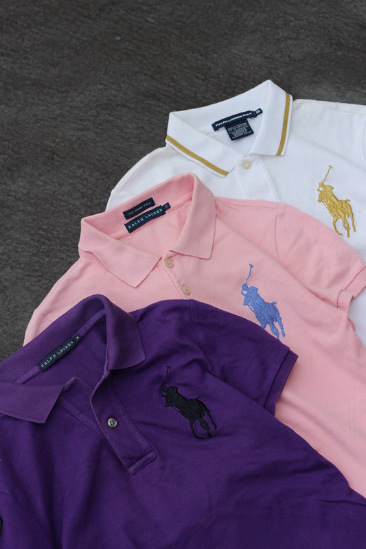90-00's Ralph Lauren Big Pony Short Sleeve Polo Shirt x3点