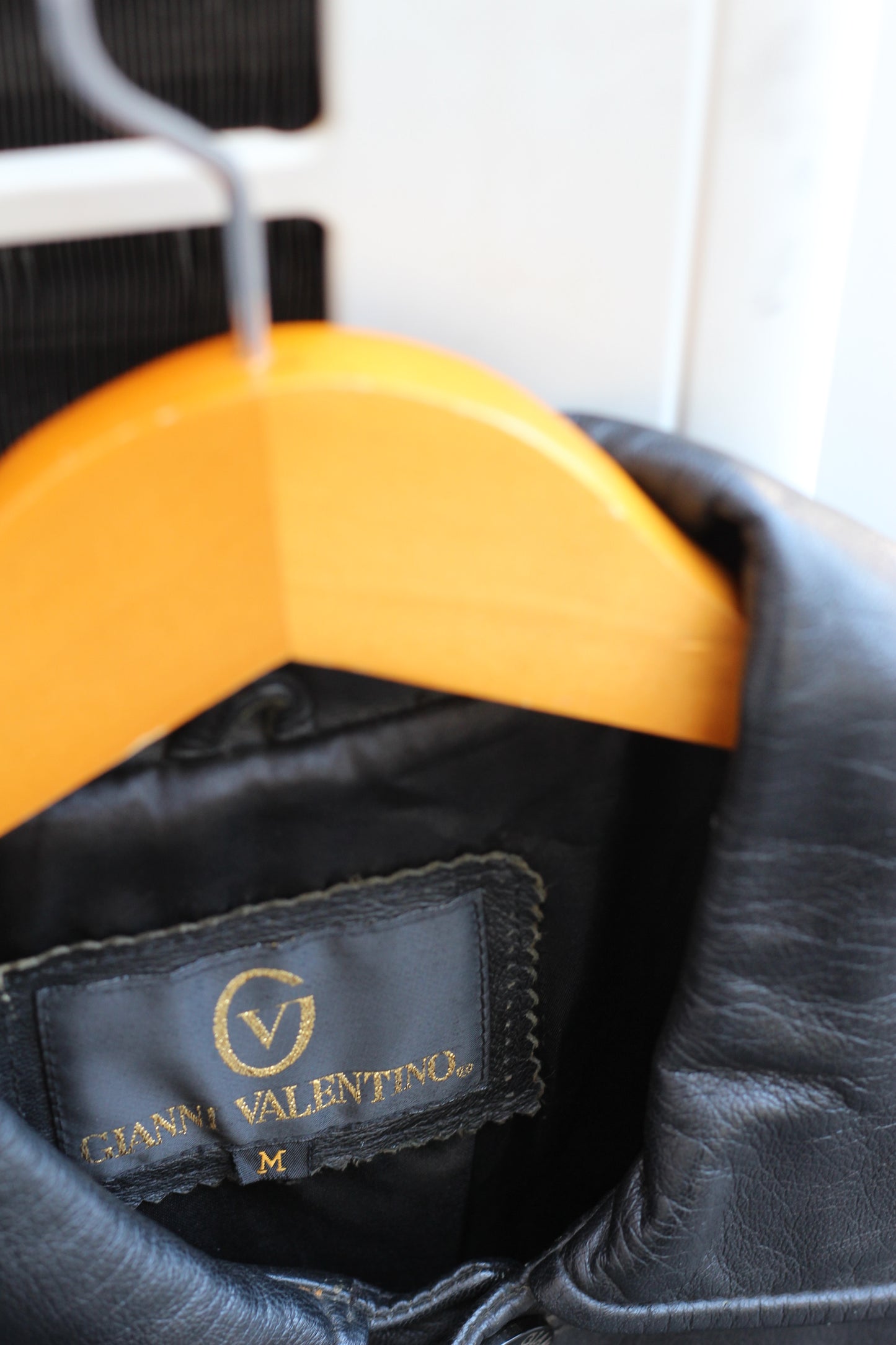 Men's Black Leather Jacketx3点