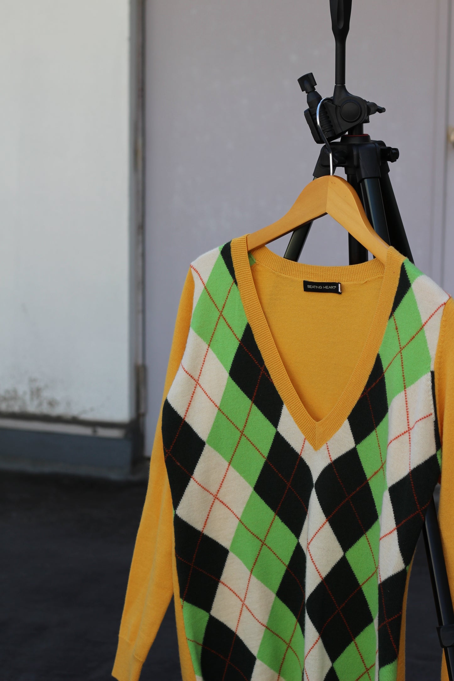 Men's Argyle Design Knitx2点